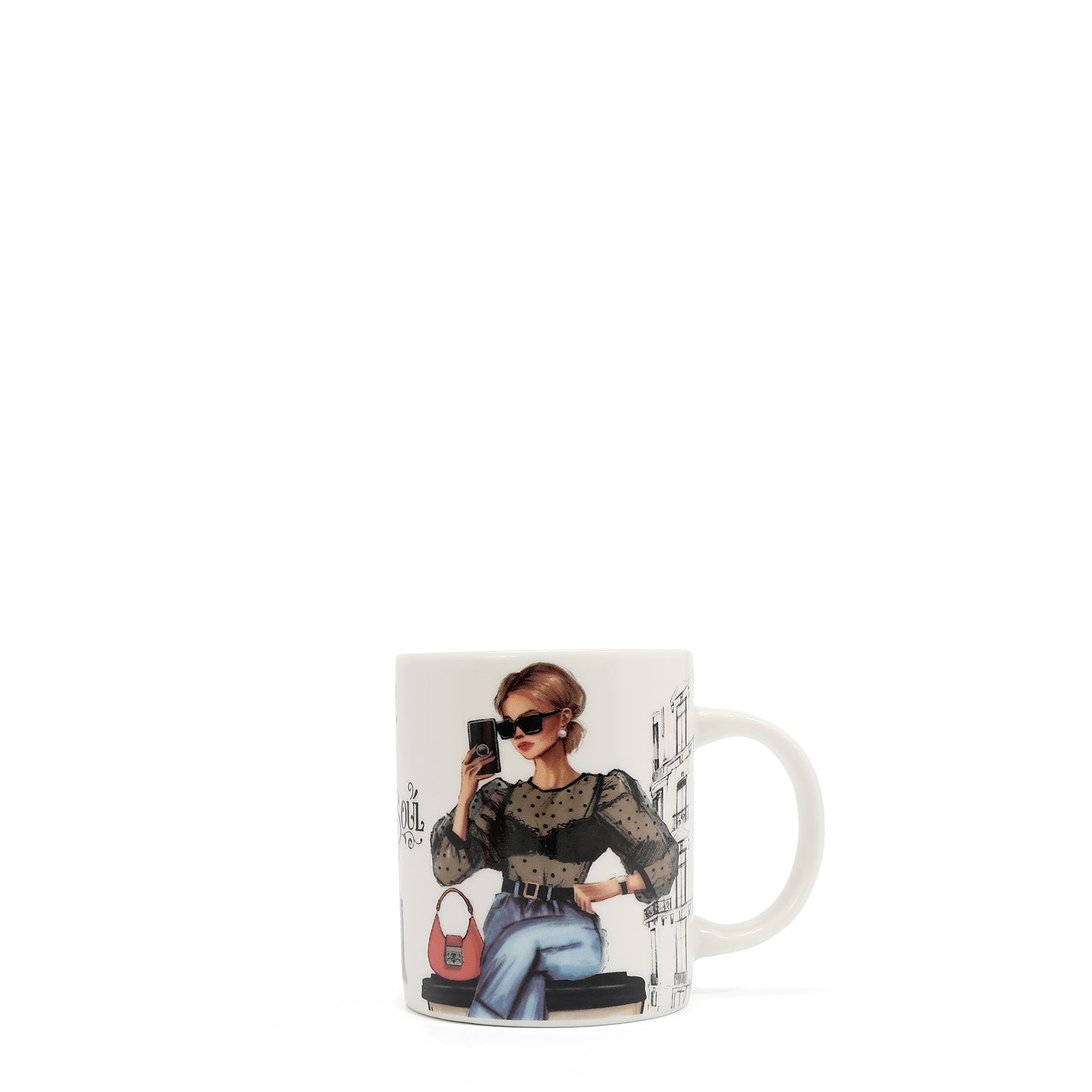 TAZA DE CERAMICA (URBAN COFFEE DREAM)