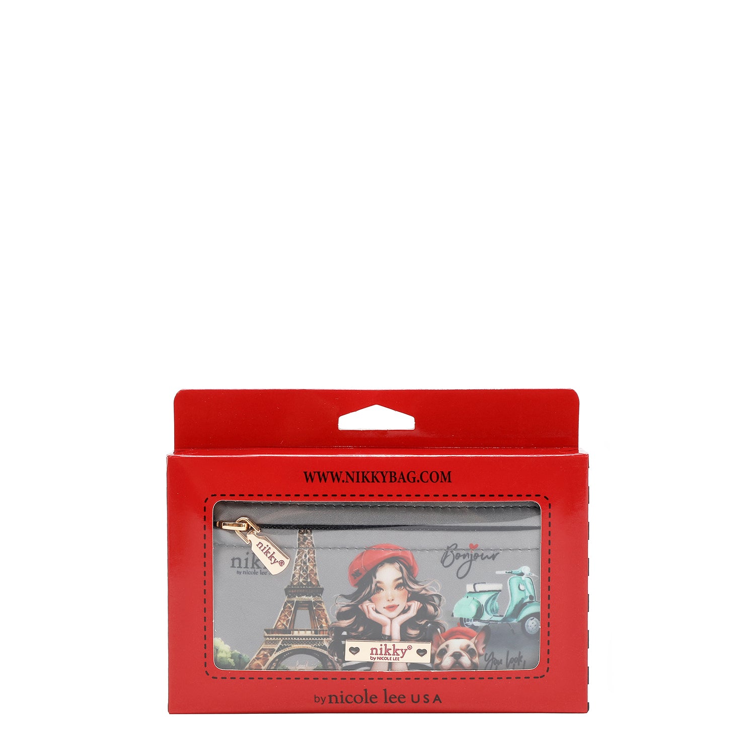 BORSA DA TOELETTATURA IN NYLON (<tc>EIFFEL DREAMS</tc>)