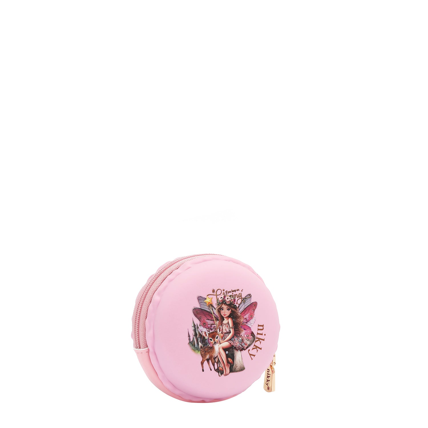 ESTUCHE REDONDO DE SILICONA (FAIRY TALE ROSA)