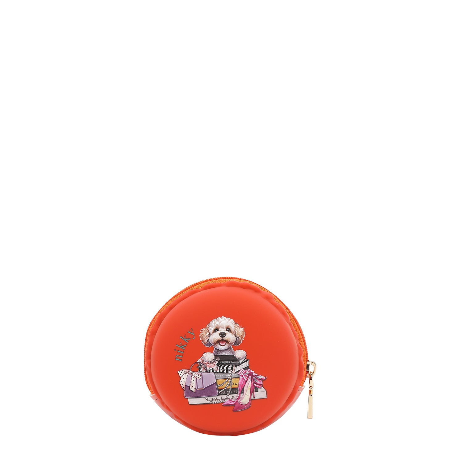 ESTUCHE REDONDO DE SILICONA (MEANT TO LOVE YOU NARANJA)