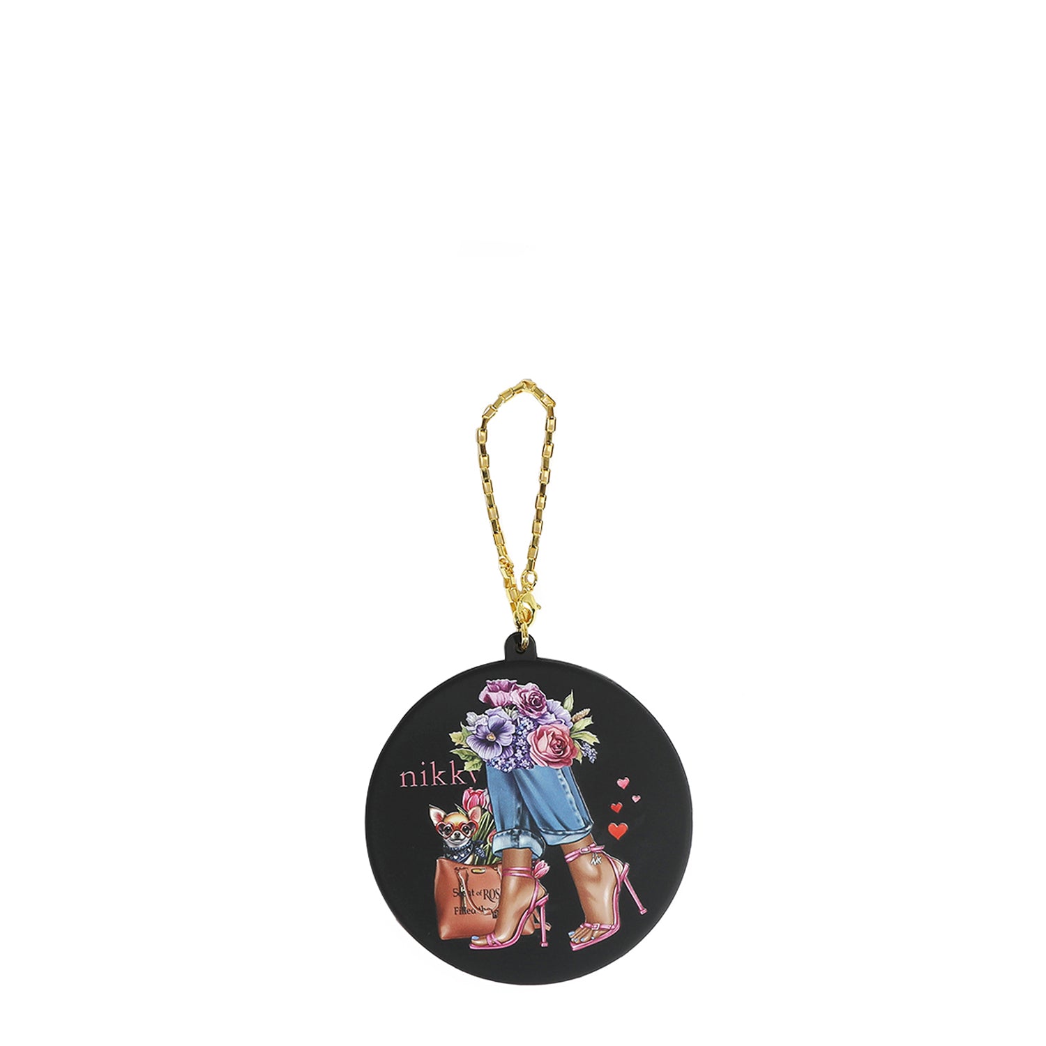 ESPEJO COMPACTO DE SILICONA (ESSENCE OF YOU NEGRO)