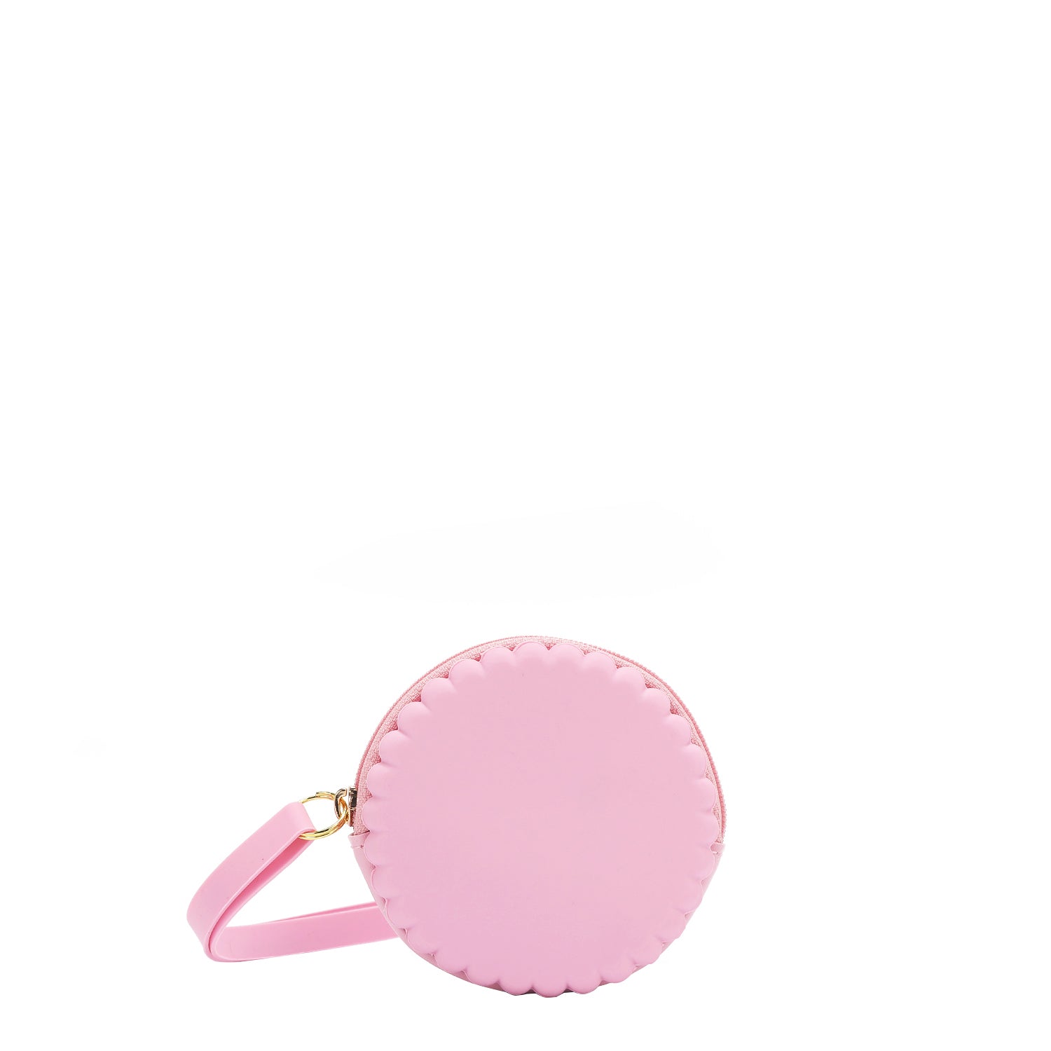 CASSA ROTONDA IN SILICONE CON BRACCIALE (<tc>FAIRY TALE</tc> ROSA)