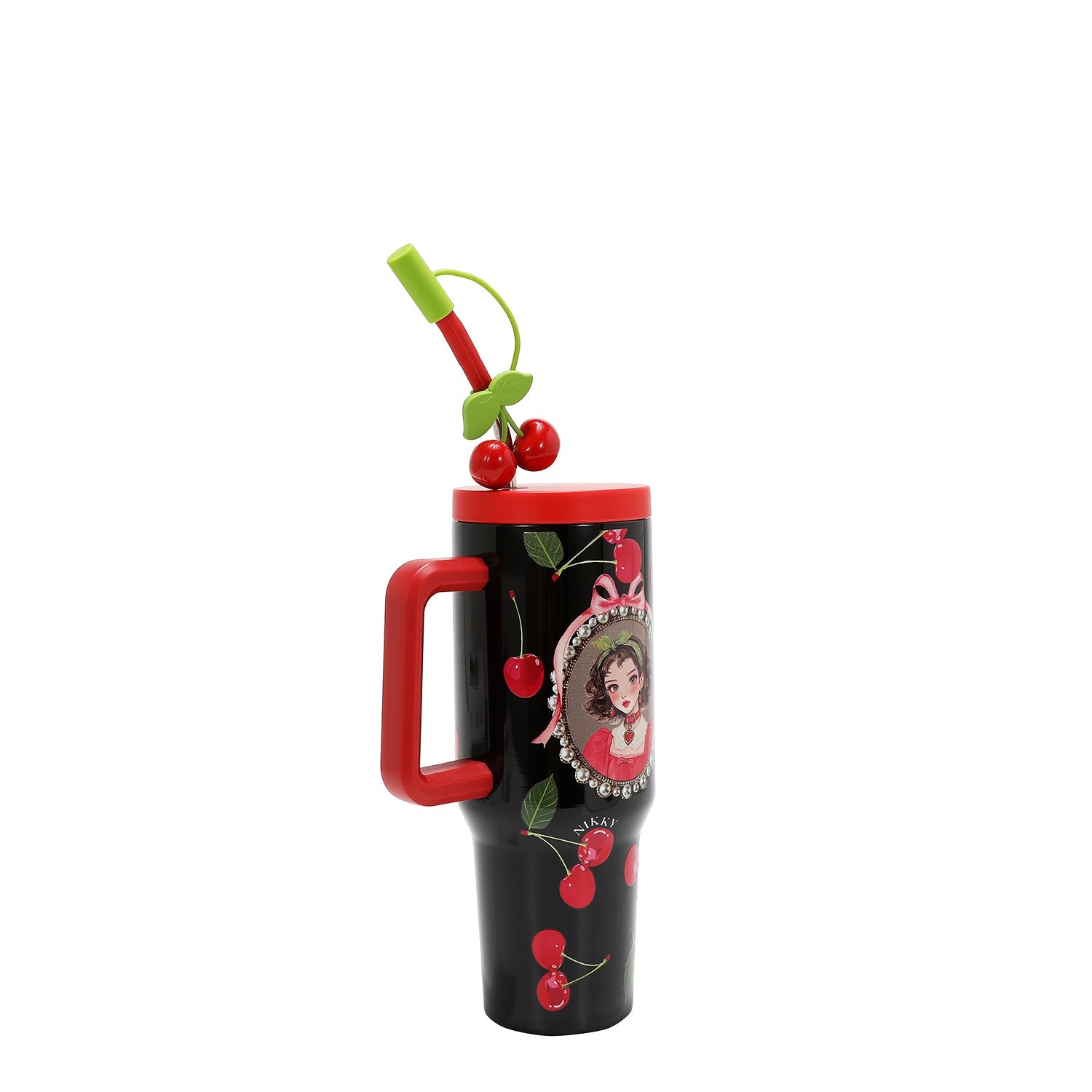 VASO TERMICO 1.2L (CHERRY LIPS-BLACK)