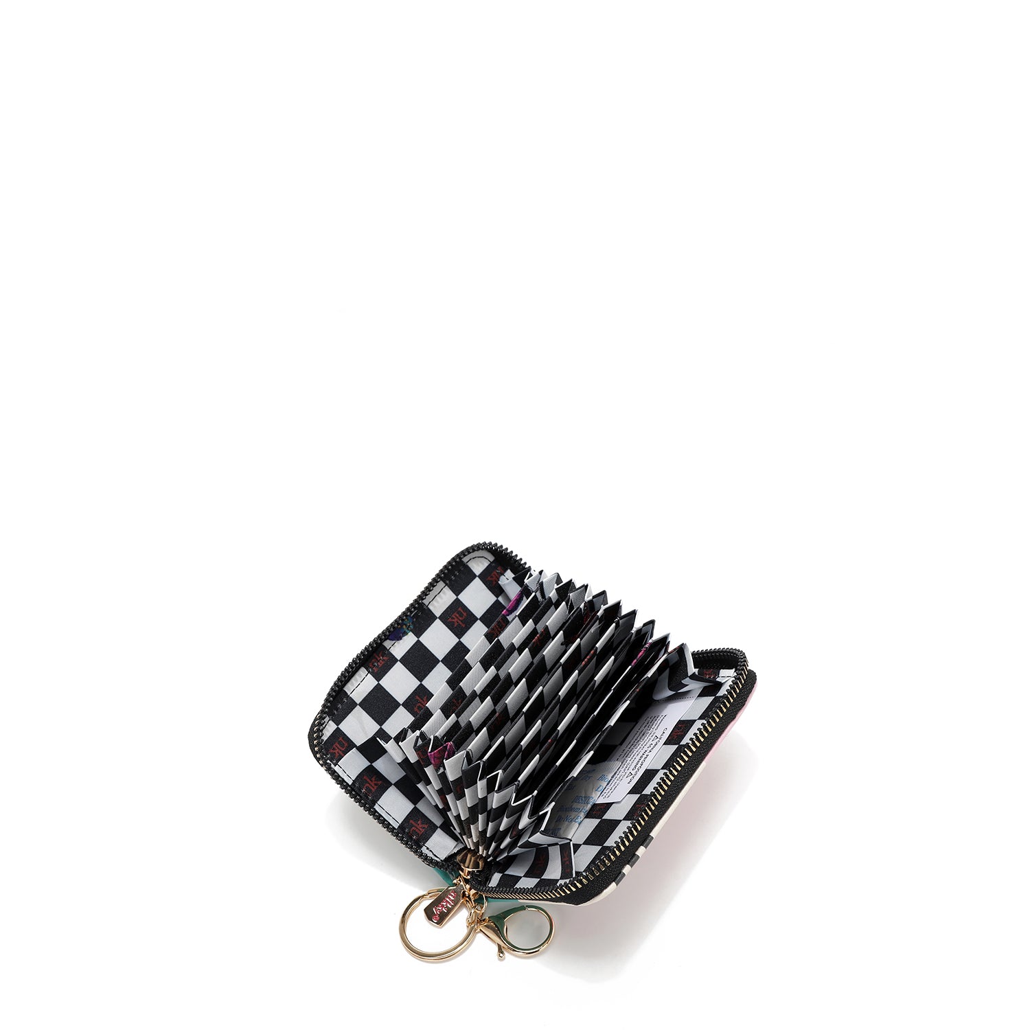 PORTA CARTE CON CERNIERA A FISARMONICA (<tc>NIKKY GOES SHOPPING</tc>)