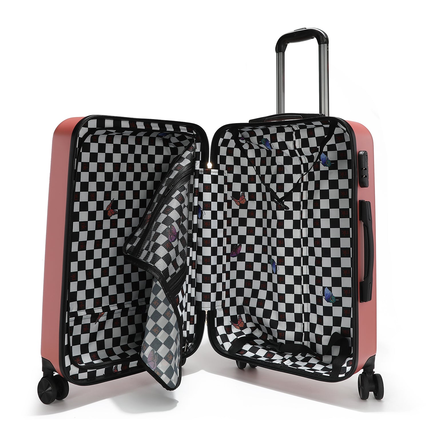 CONJUNTO 2 MALETAS DE PLASTICO ABS EMILY GOES PARIS