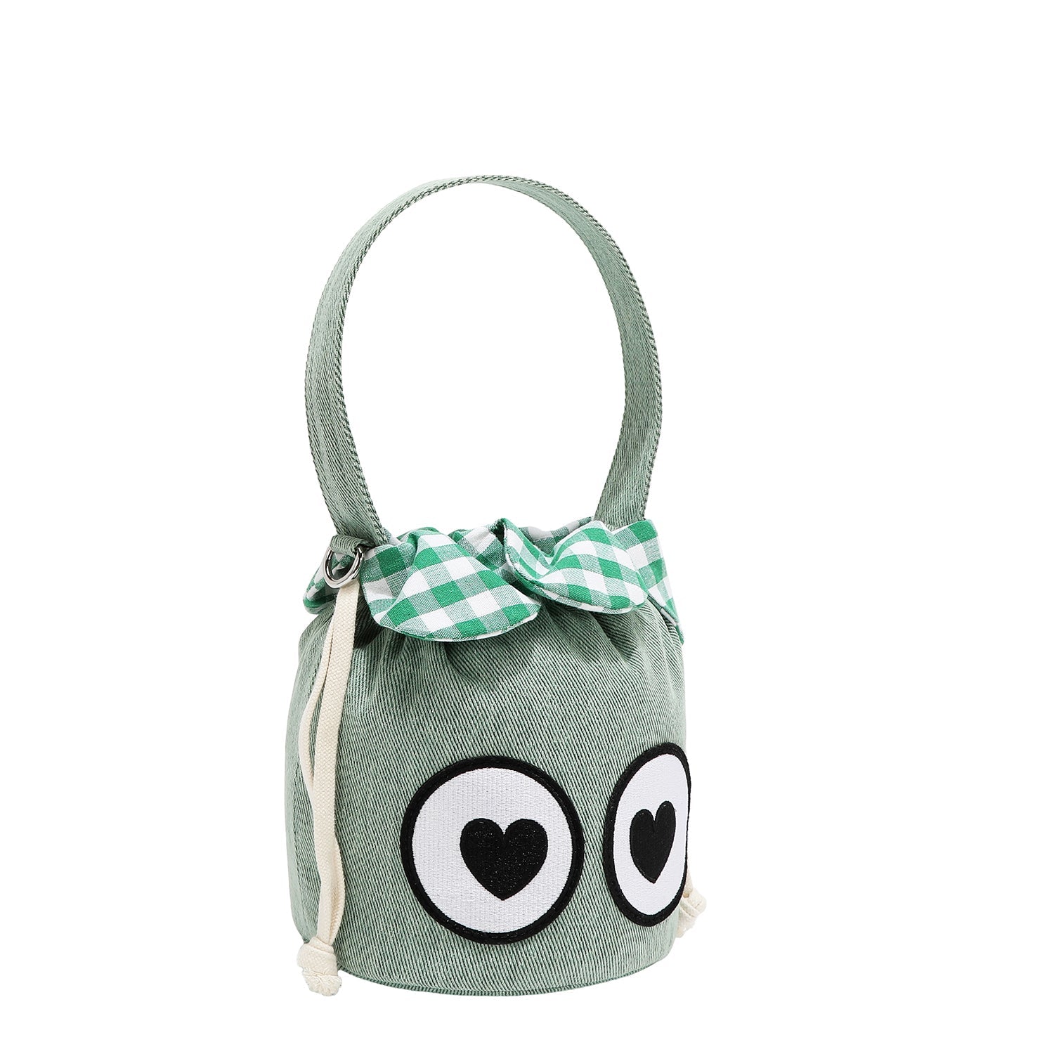 BORSA EYE LOVE YOU V2 (VERDE)