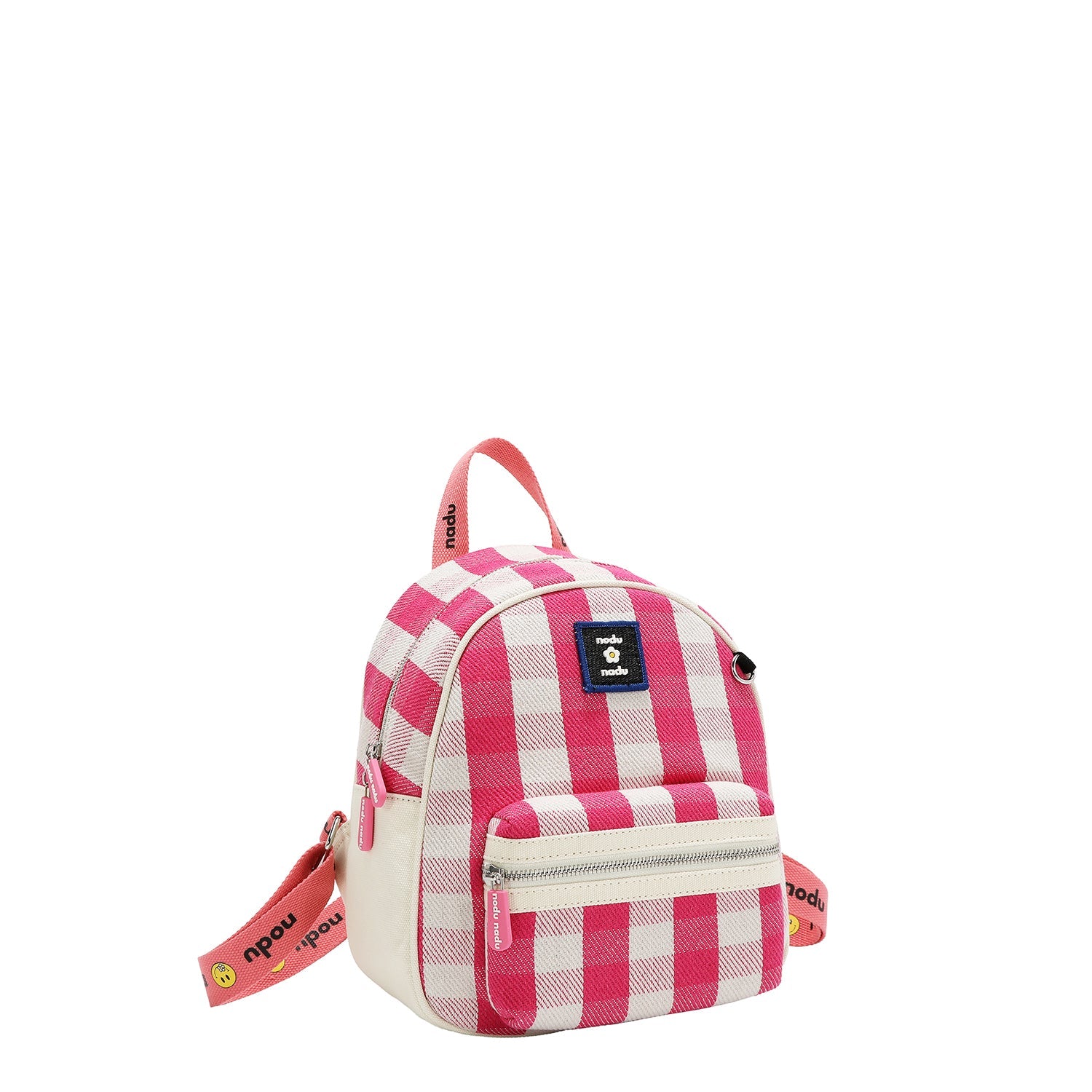 CORDY CHECK BACKPACK (PINK)