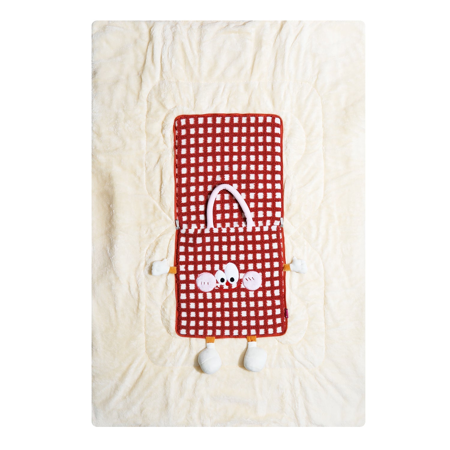 MANTA/ALMOHADA PALSY (ROSA)