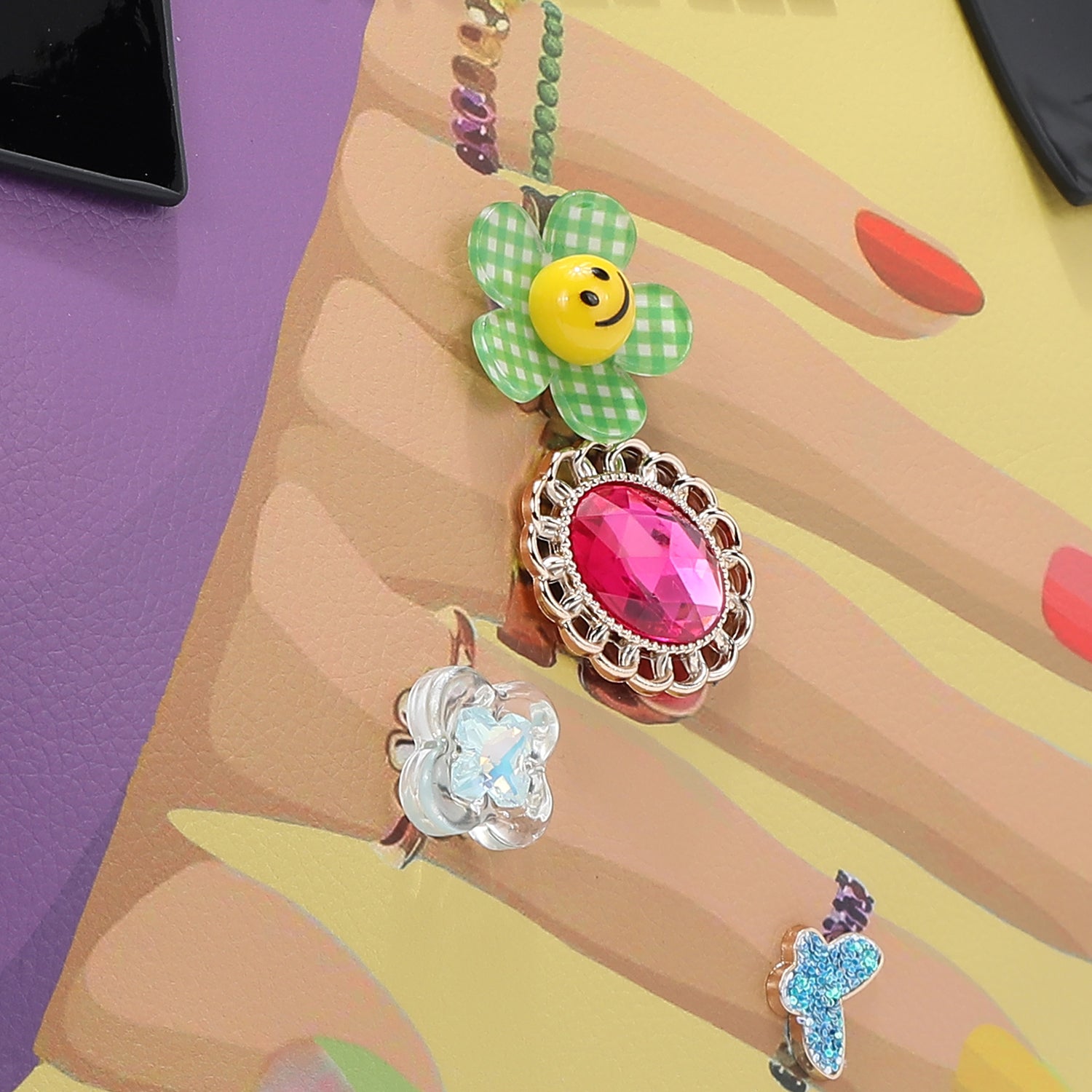 BOLSO DE HOMBRO (NAIL POLISH)