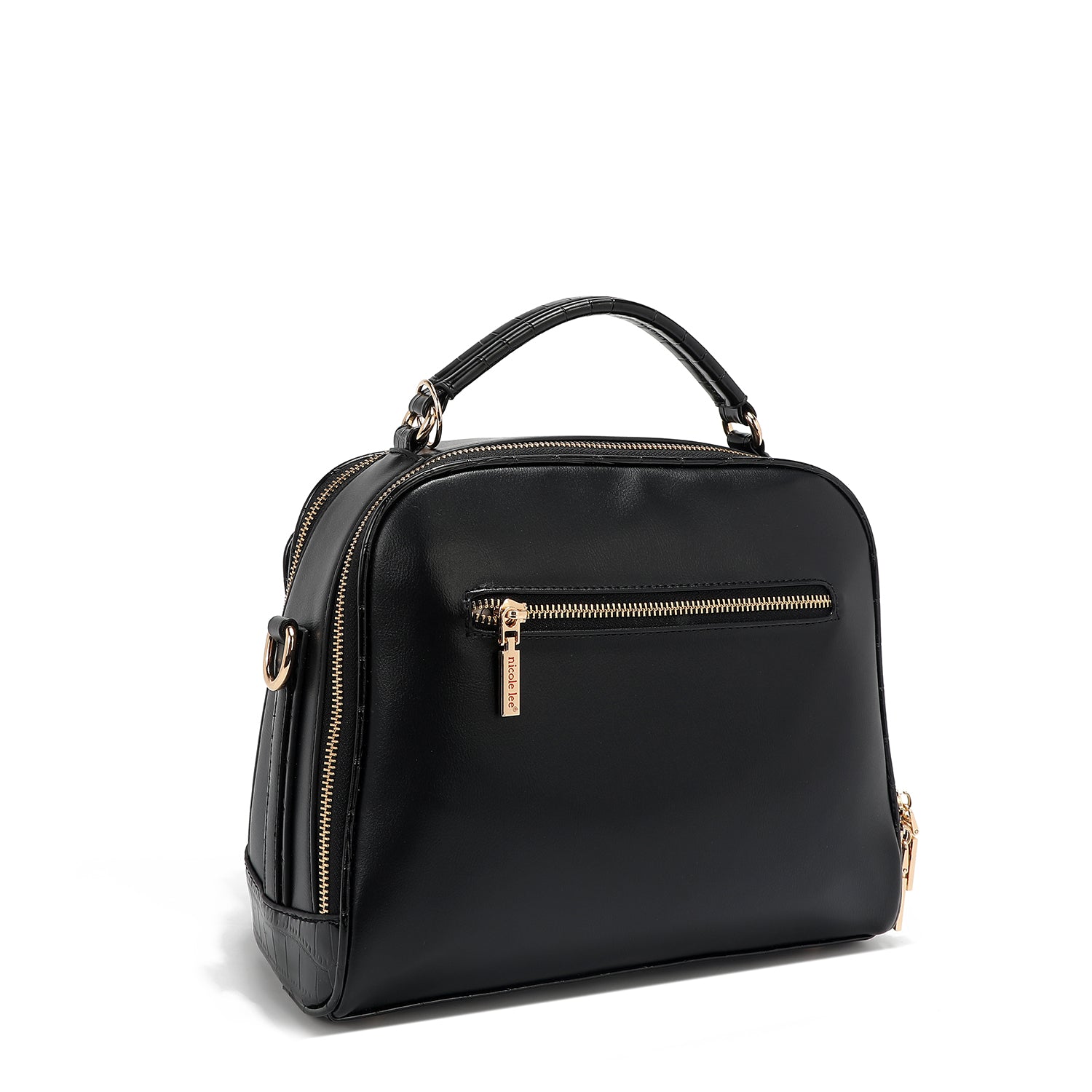 Calista handbag with upper handle (black)