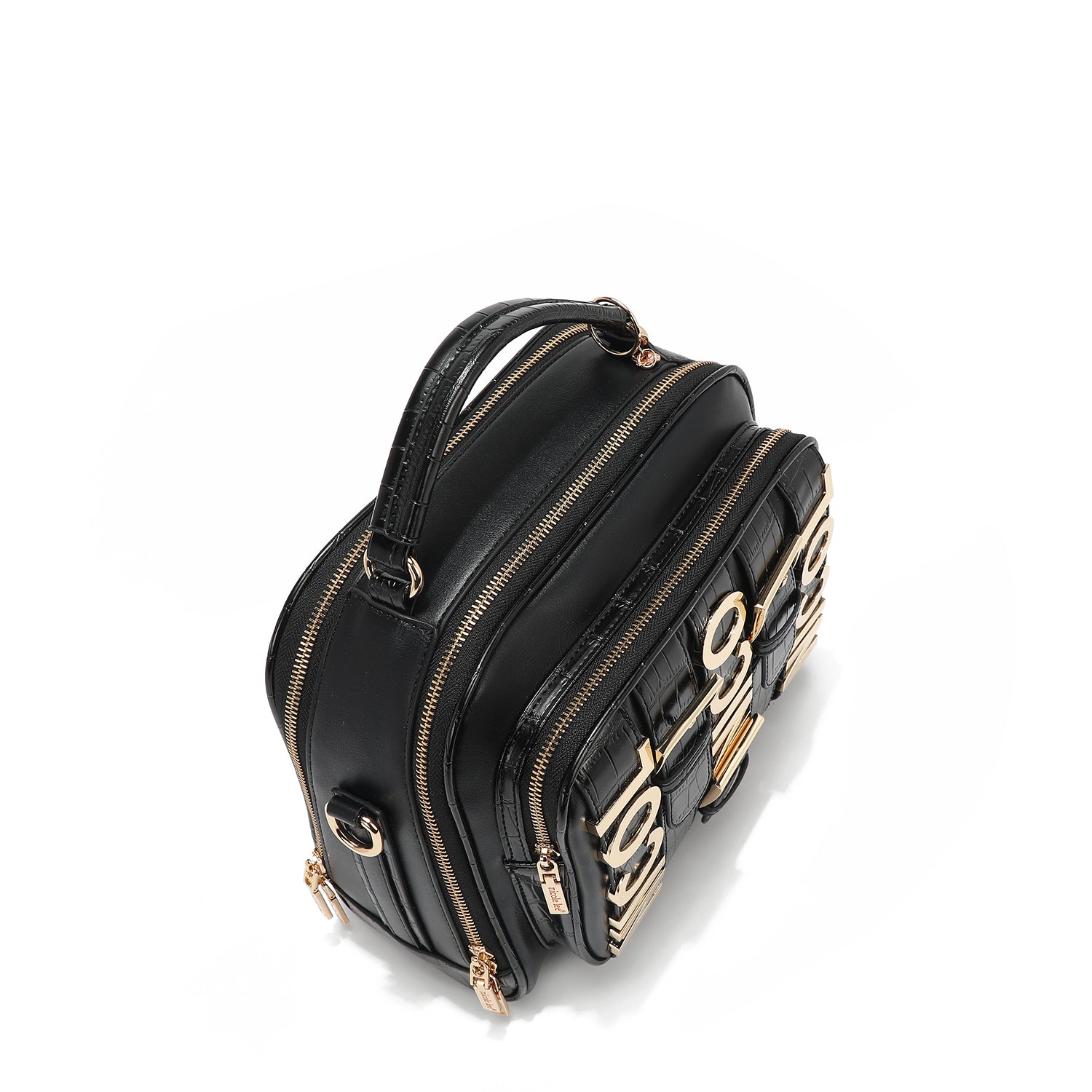 Calista handbag with upper handle (black)