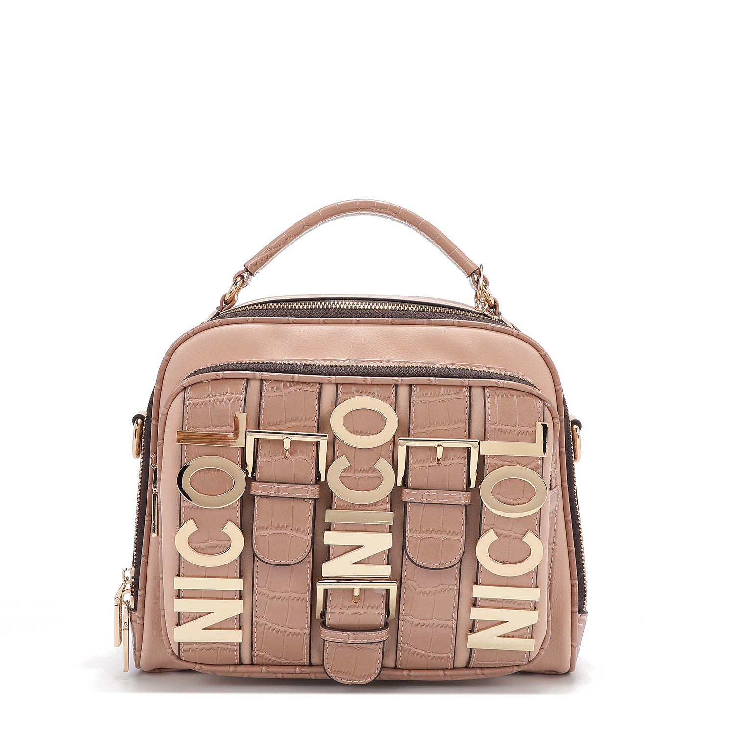 Calista handbag with upper handle (pink)