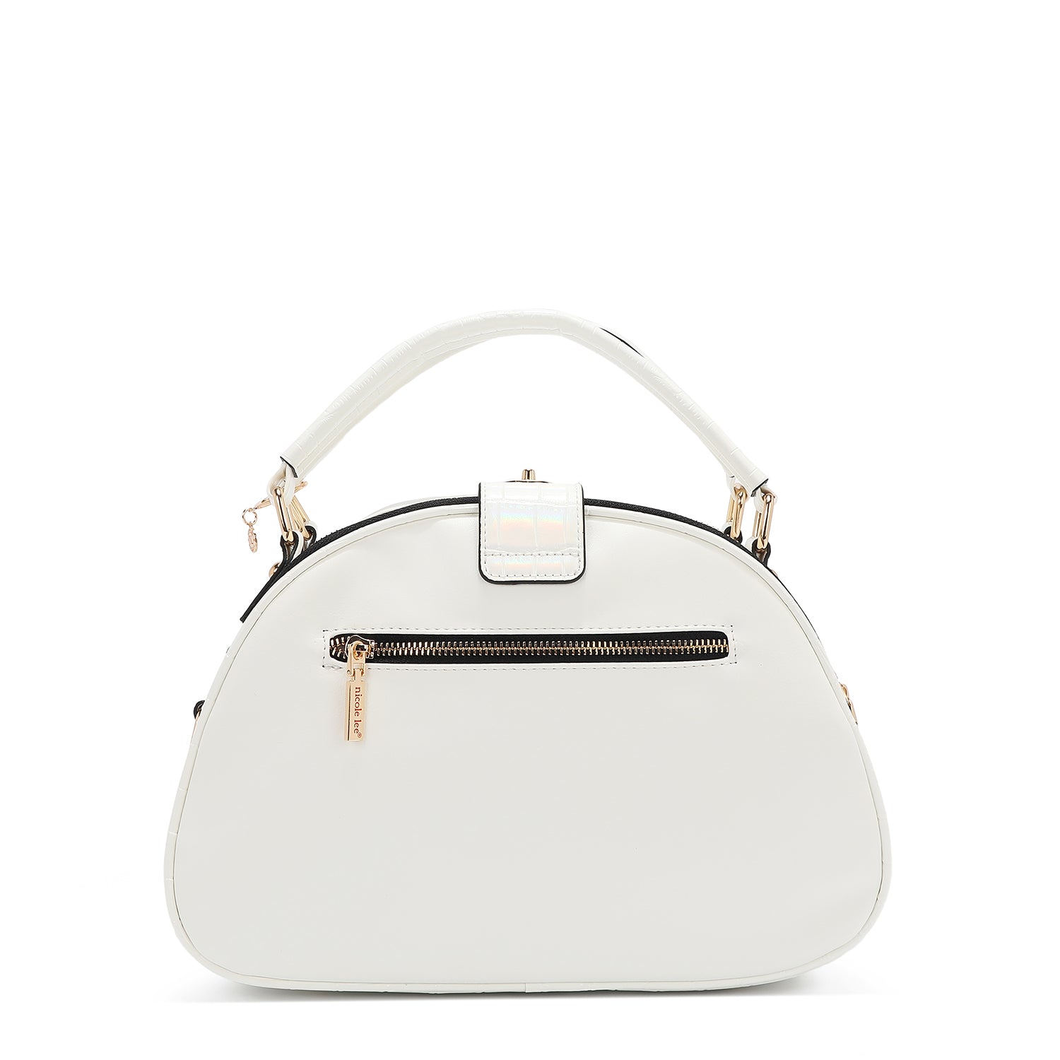 Calista Satchel Domo (White)