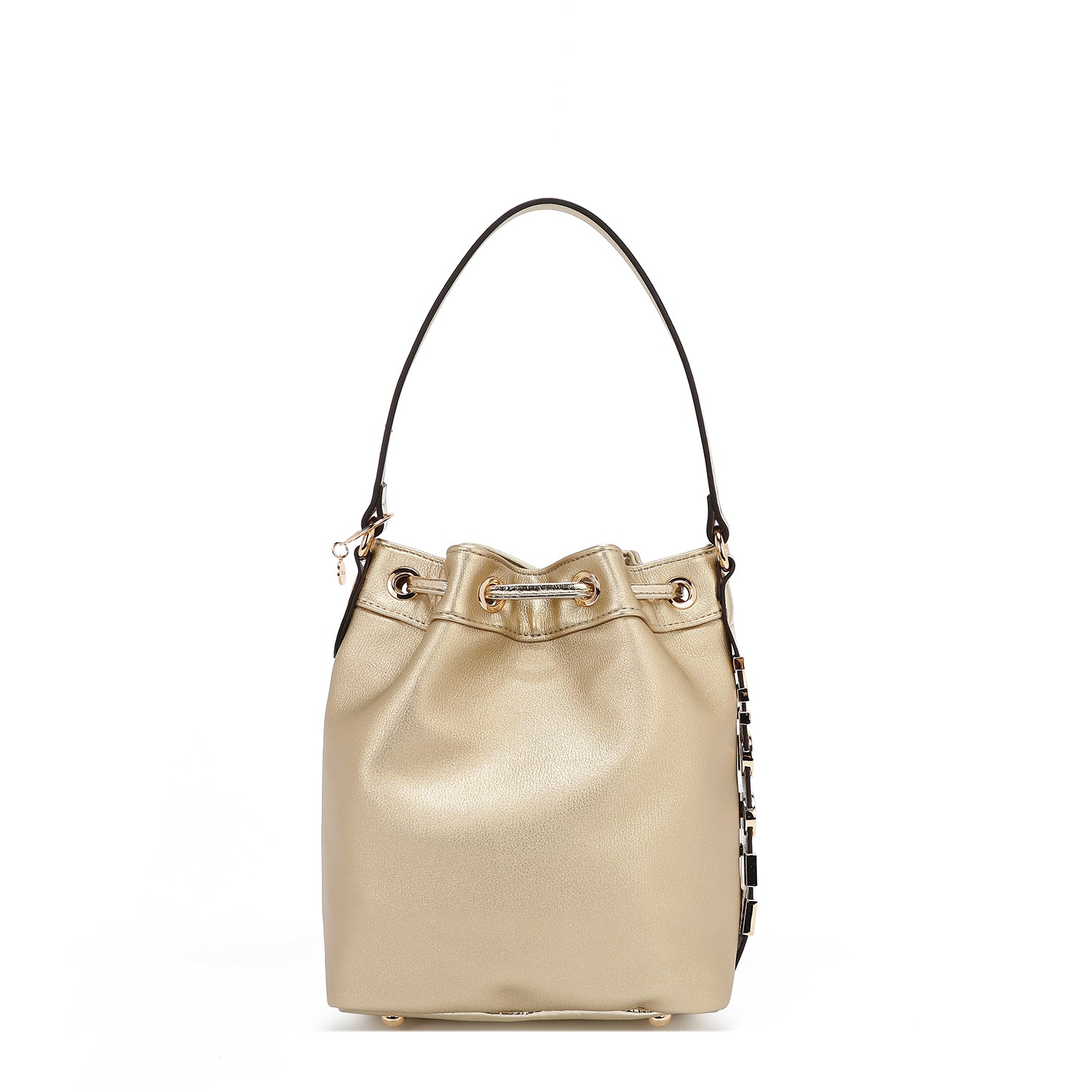 Calista shovel bag (gold)