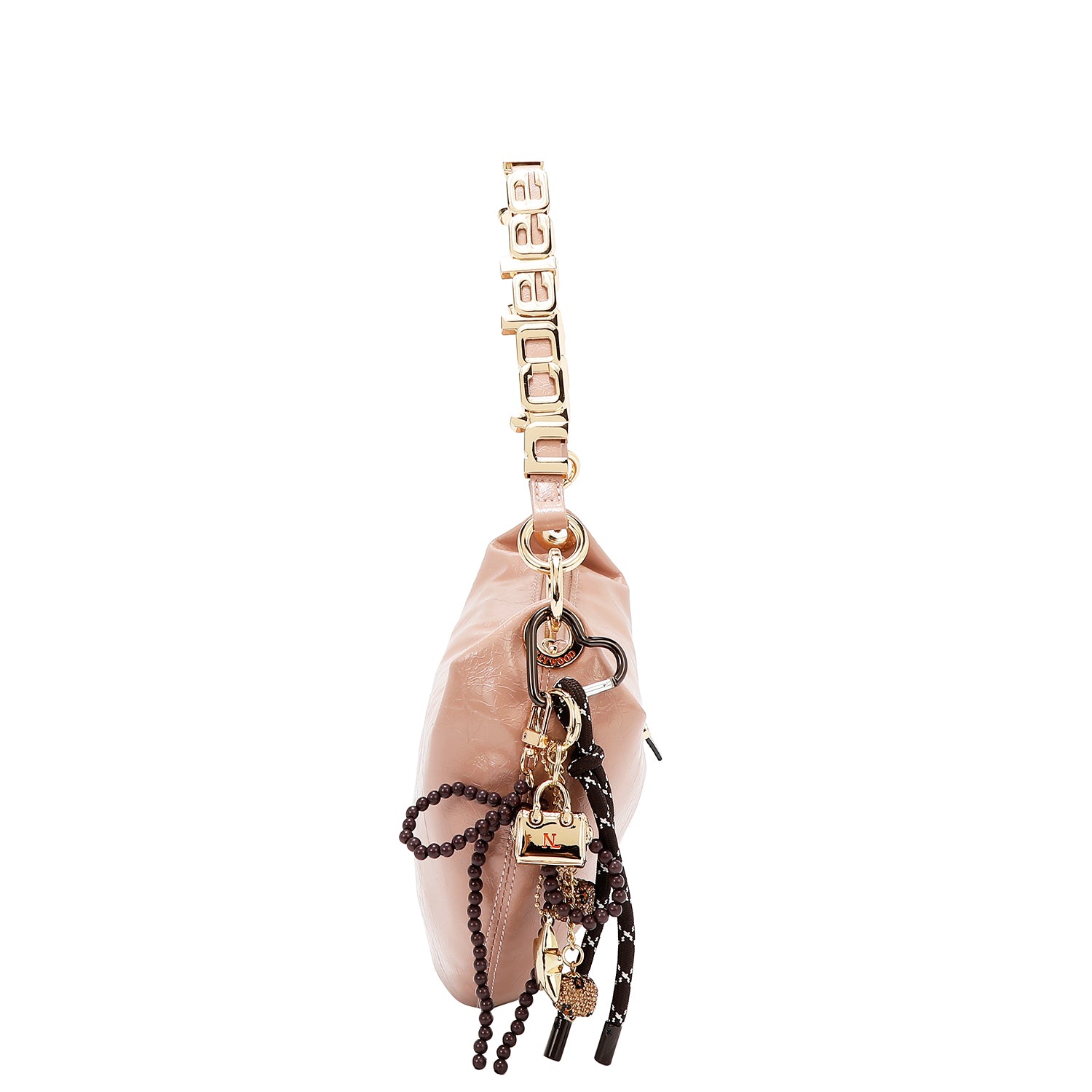 BOLSO DE HOMBRO BRILLANTE LUXE (ROSA)