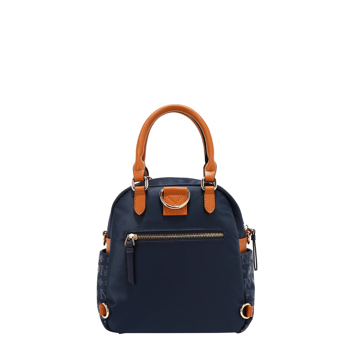 BORSA MULTIUSO CON LOGO MONOGRAMMA (BLU)
