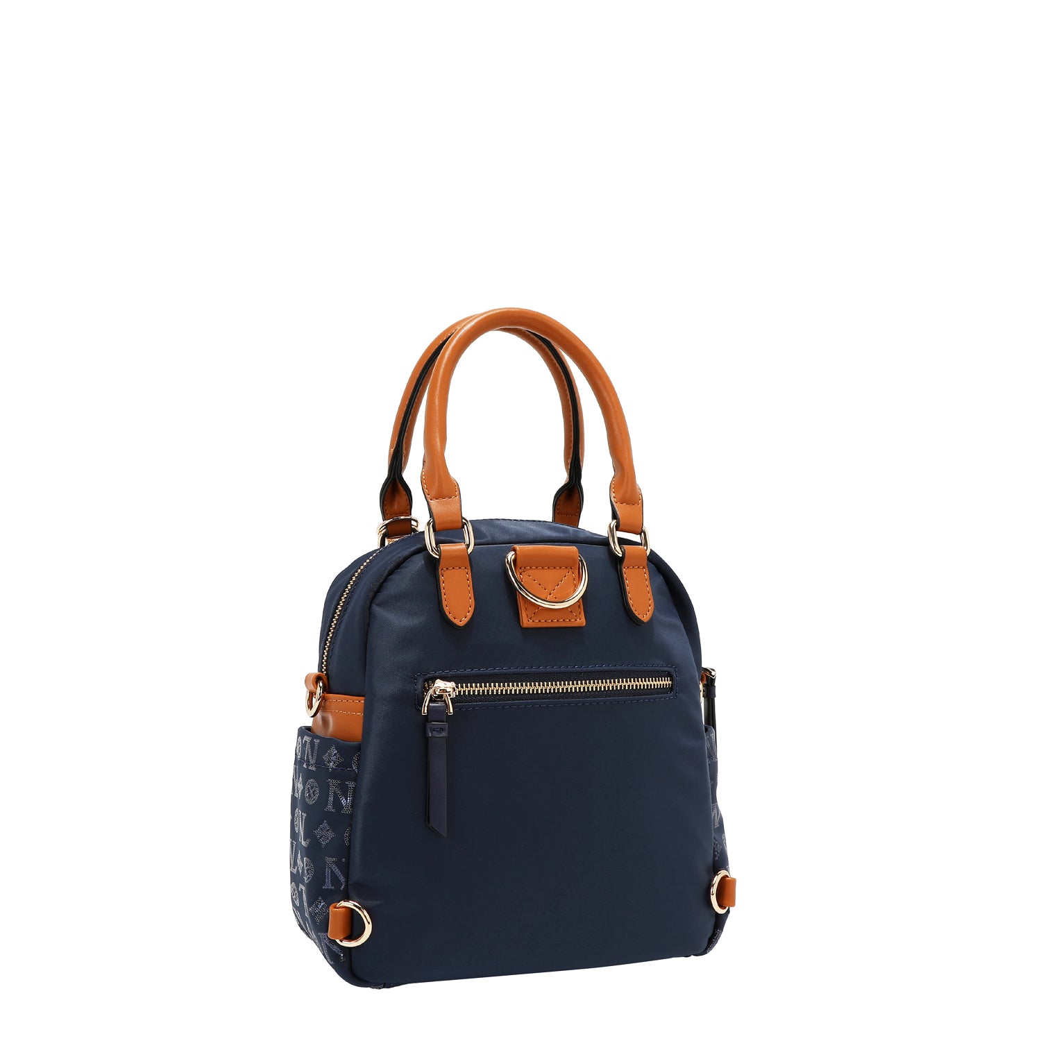 BORSA MULTIUSO CON LOGO MONOGRAMMA (BLU)