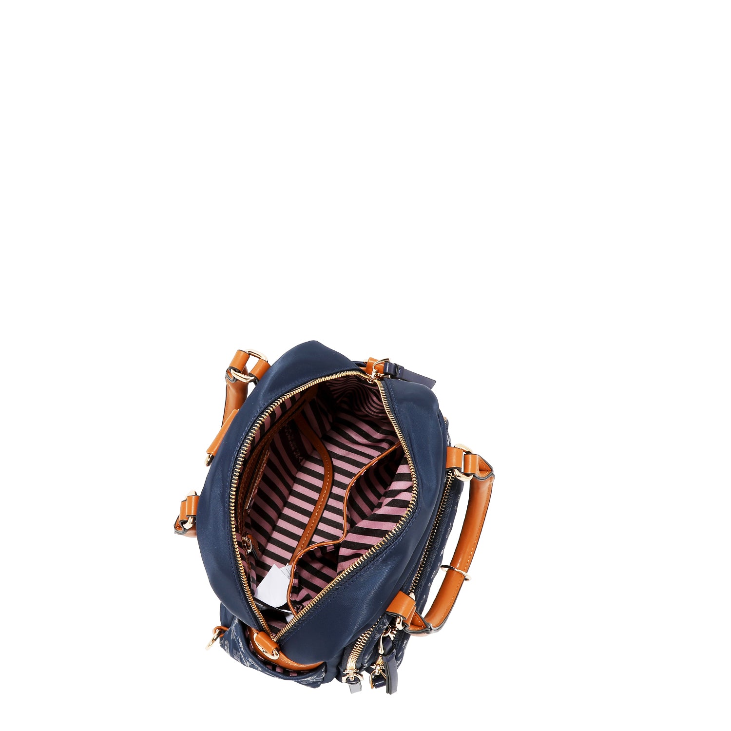 MULTIPURPOSE BAG WITH MONOGRAM LOGO (CAMEL)