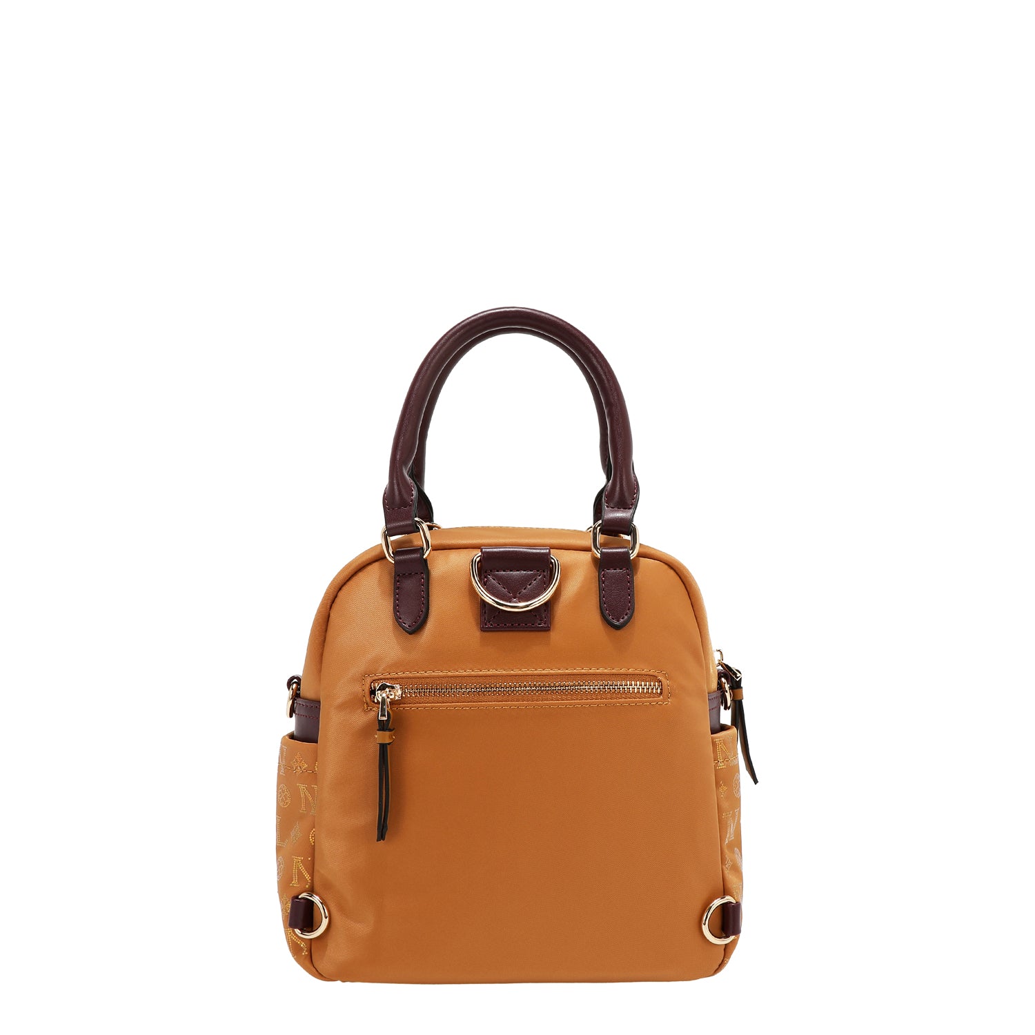 MULTIPURPOSE BAG WITH MONOGRAM LOGO (CAMEL)