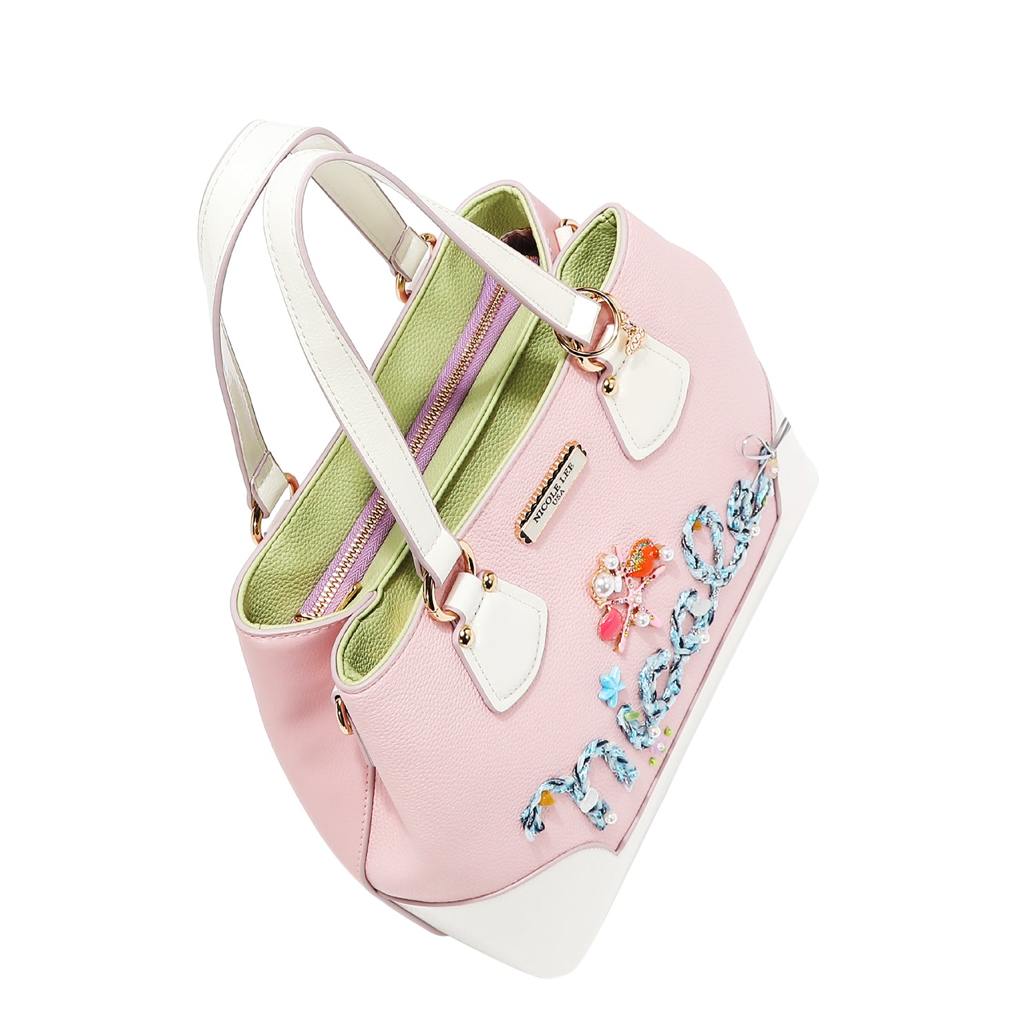 BOLSO TOTE NICOLE OCEAN (ROSA)