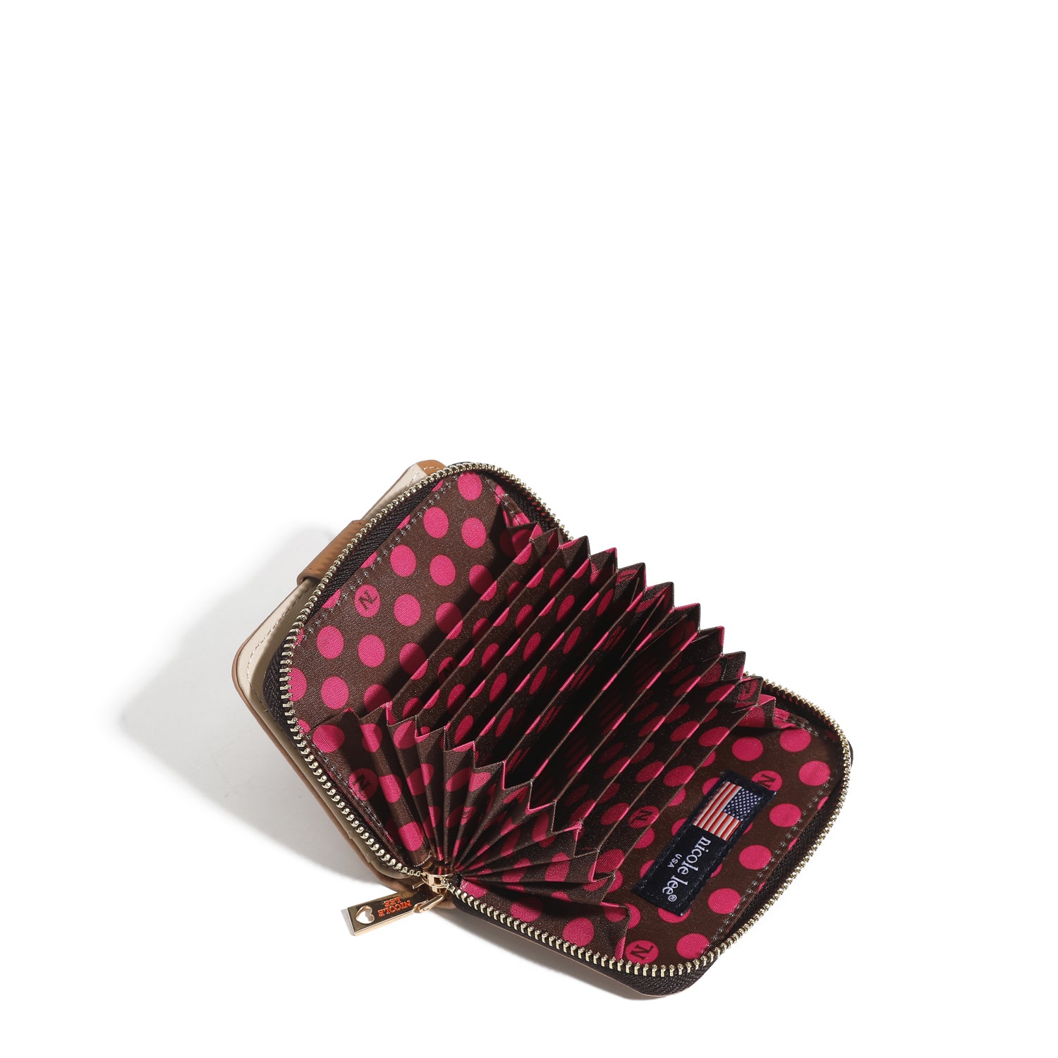 Small pink portfolio