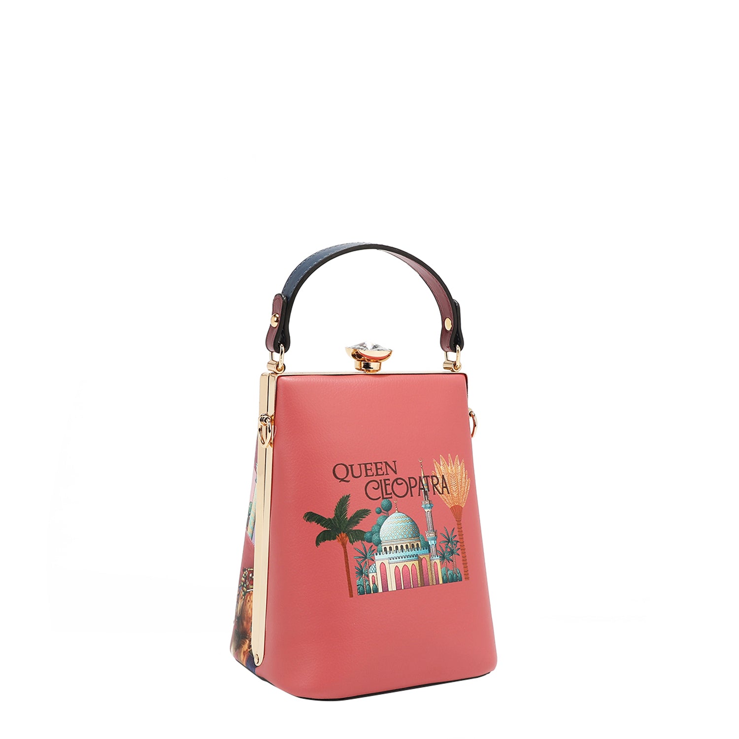 BORSA CON PICCOLO DIAMANTE (<tc>QUEEN CLEOPATRA</tc>)