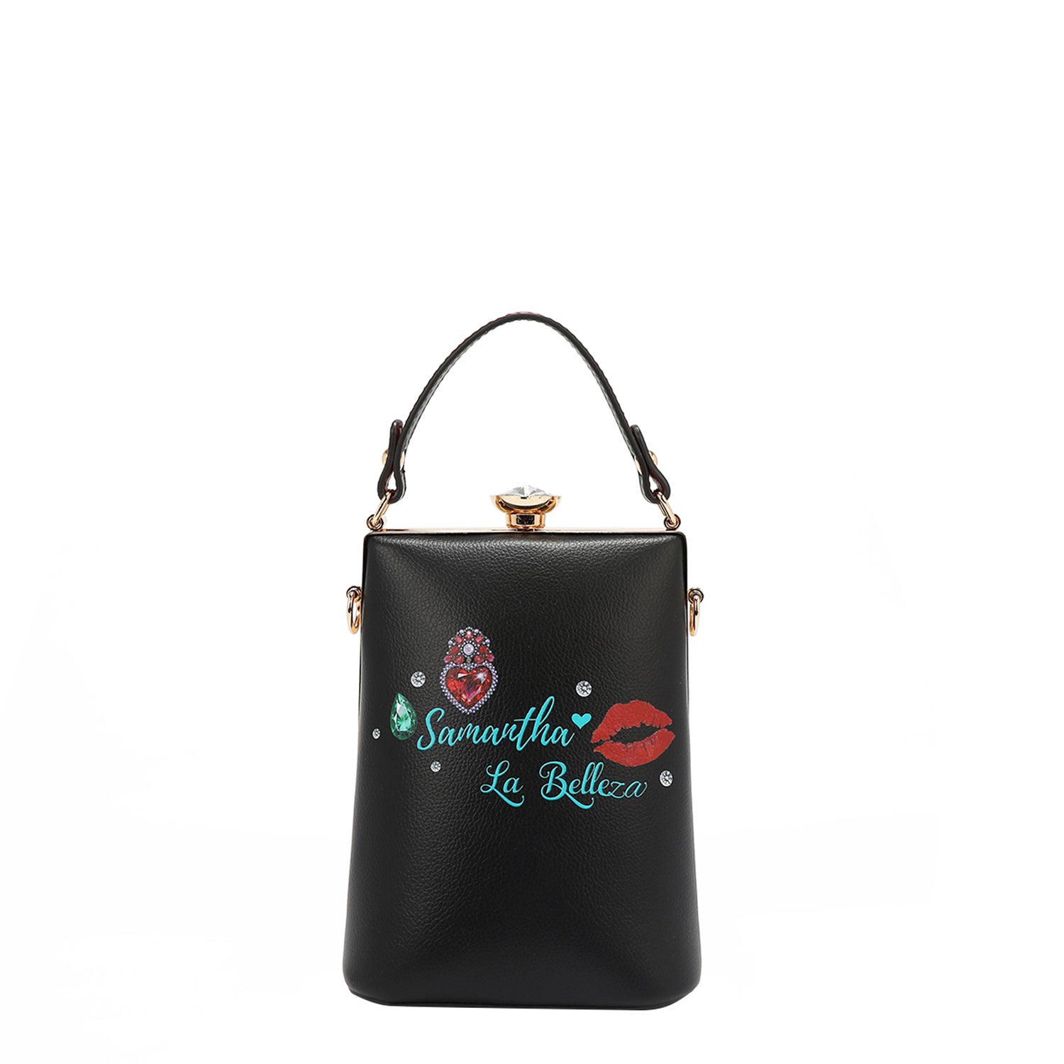 BORSA CON PICCOLO DIAMANTE (<tc>SAMANTHA LA BELLEZA</tc>)