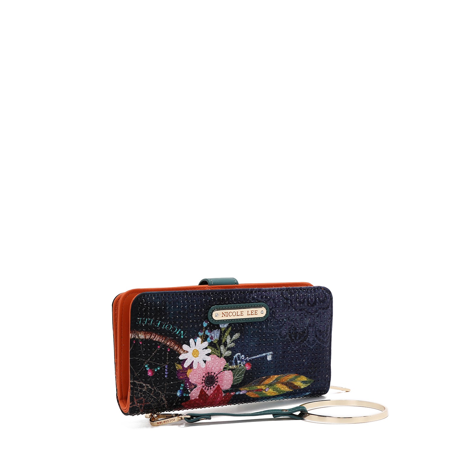 CARTERA PLEGABLE CON LA FIRMA DE NL CON CORREA (DREAM COMES TRUE)