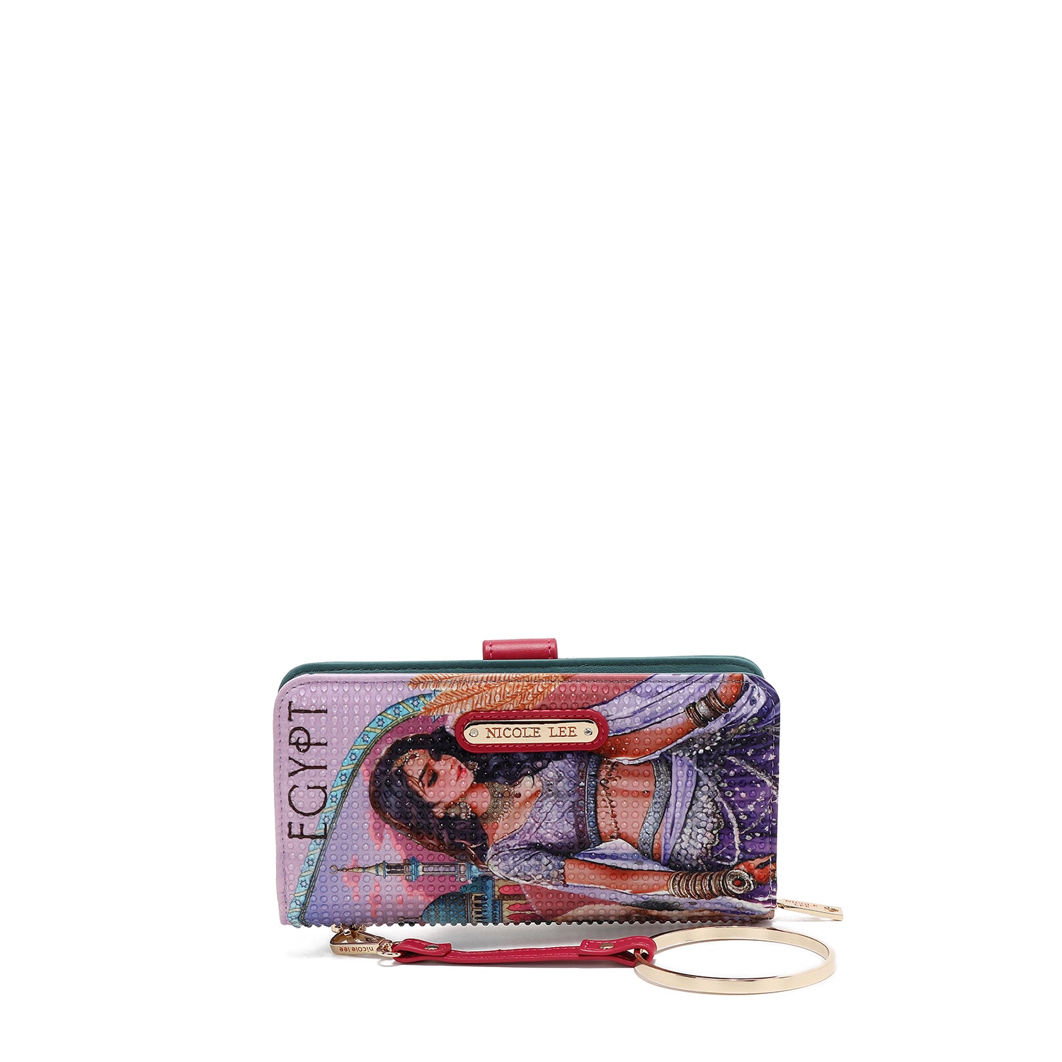 PORTEFEUILLE PLIABLE NL SIGNATURE AVEC SANGLE (<tc>QUEEN CLEOPATRA</tc>)