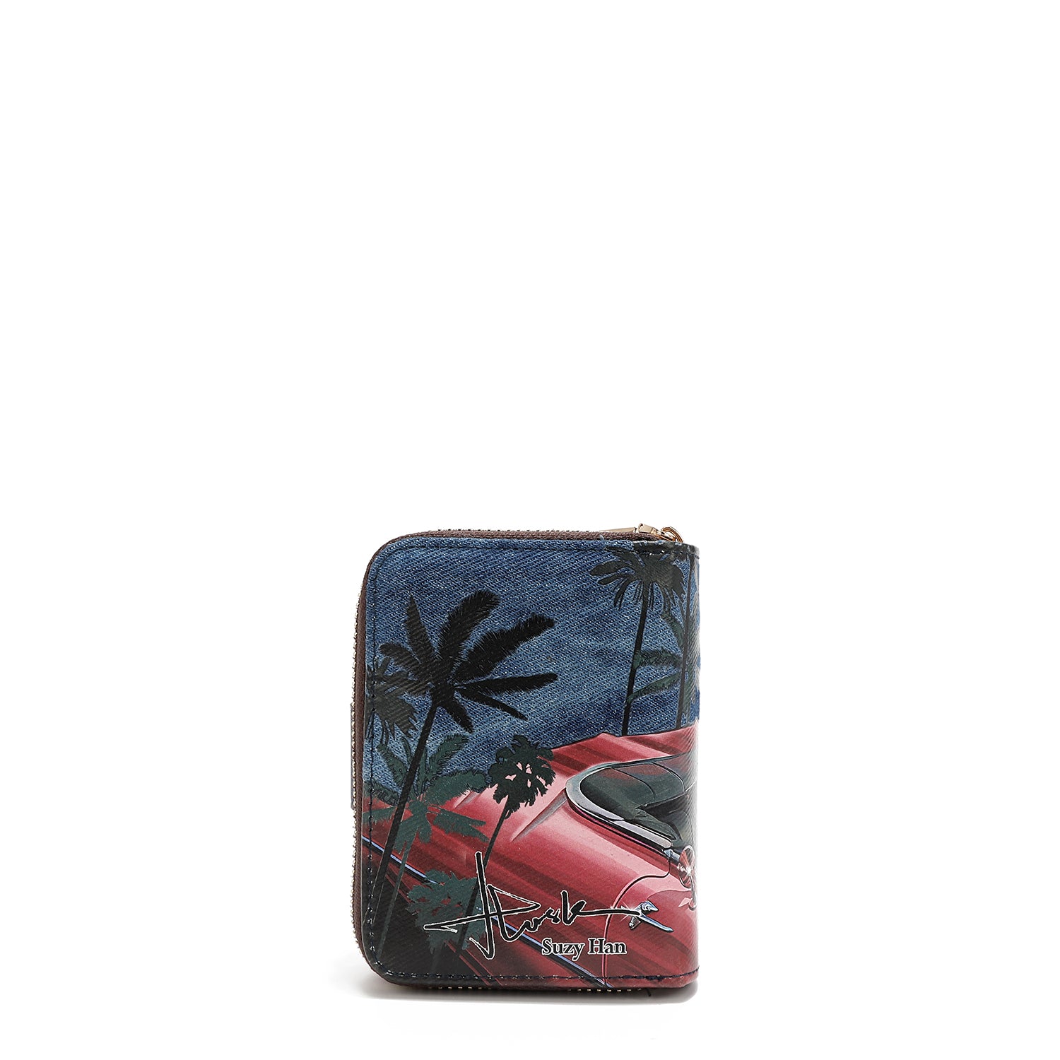DENIM HEART FOLDABLE WALLET (<tc><tc>Hollywood Drive</tc></tc>)