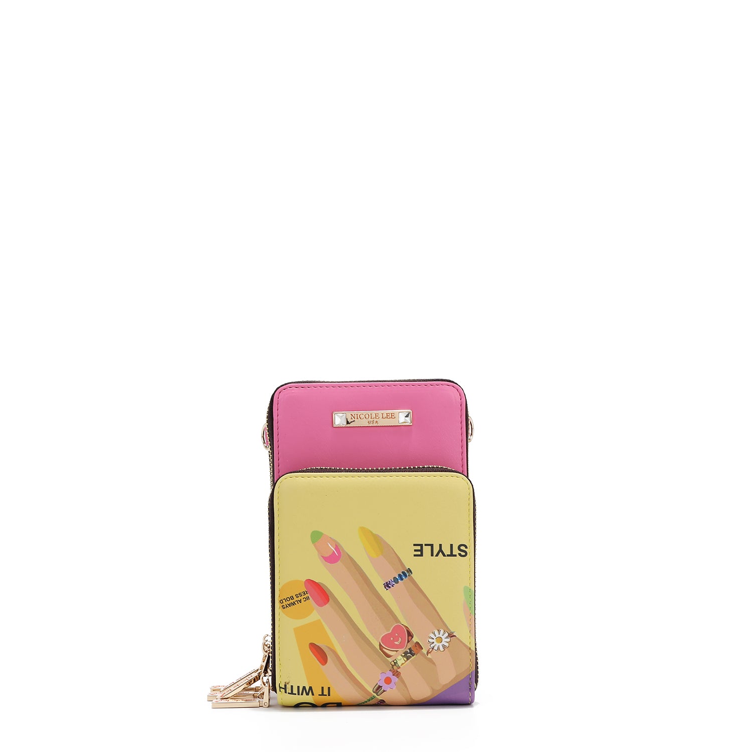 Multifunktionales Bandolera für Mobile (Nagellack)