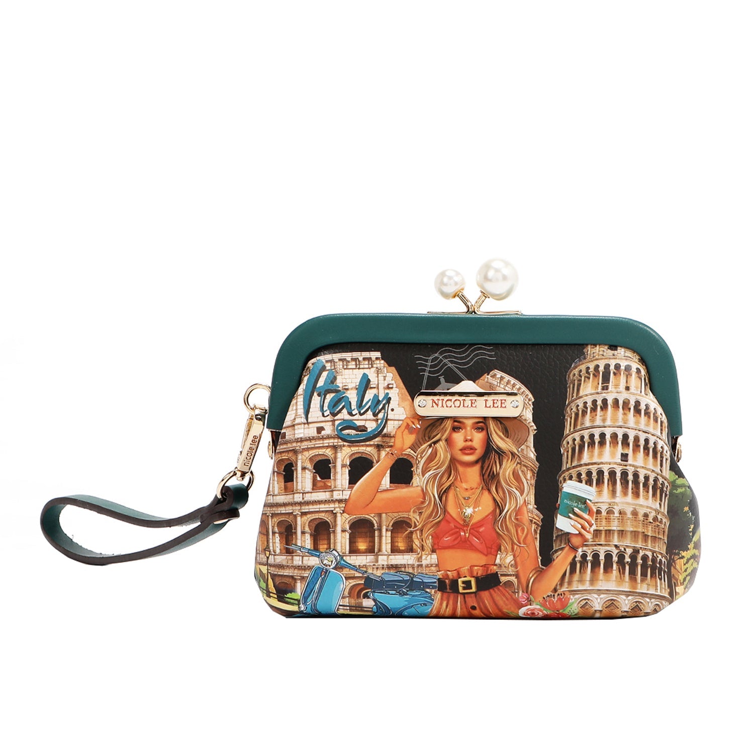MONEDERO CHELSEA PEARL (MARTHA TRAVELS ITALY)