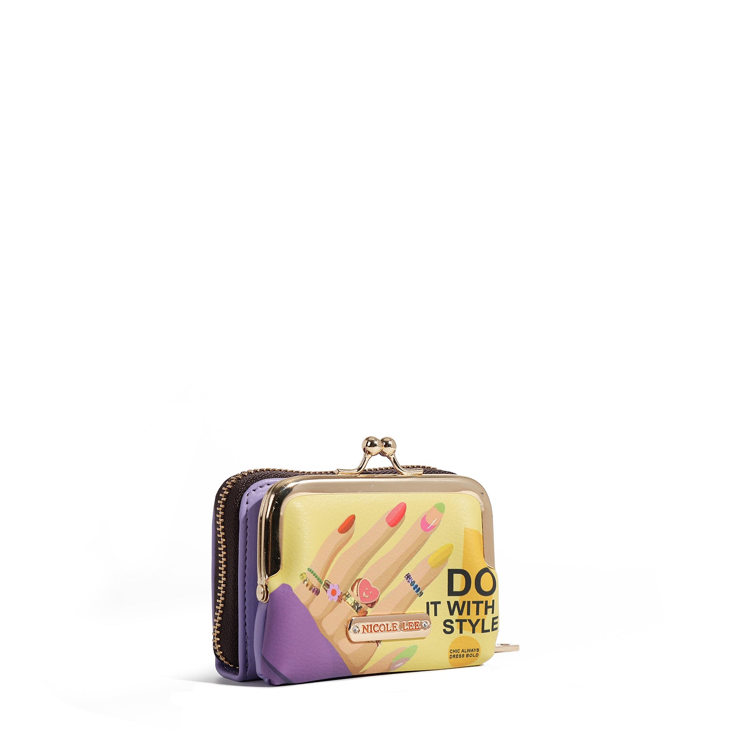 MINI-JULIA-Brieftasche (Nagellack)