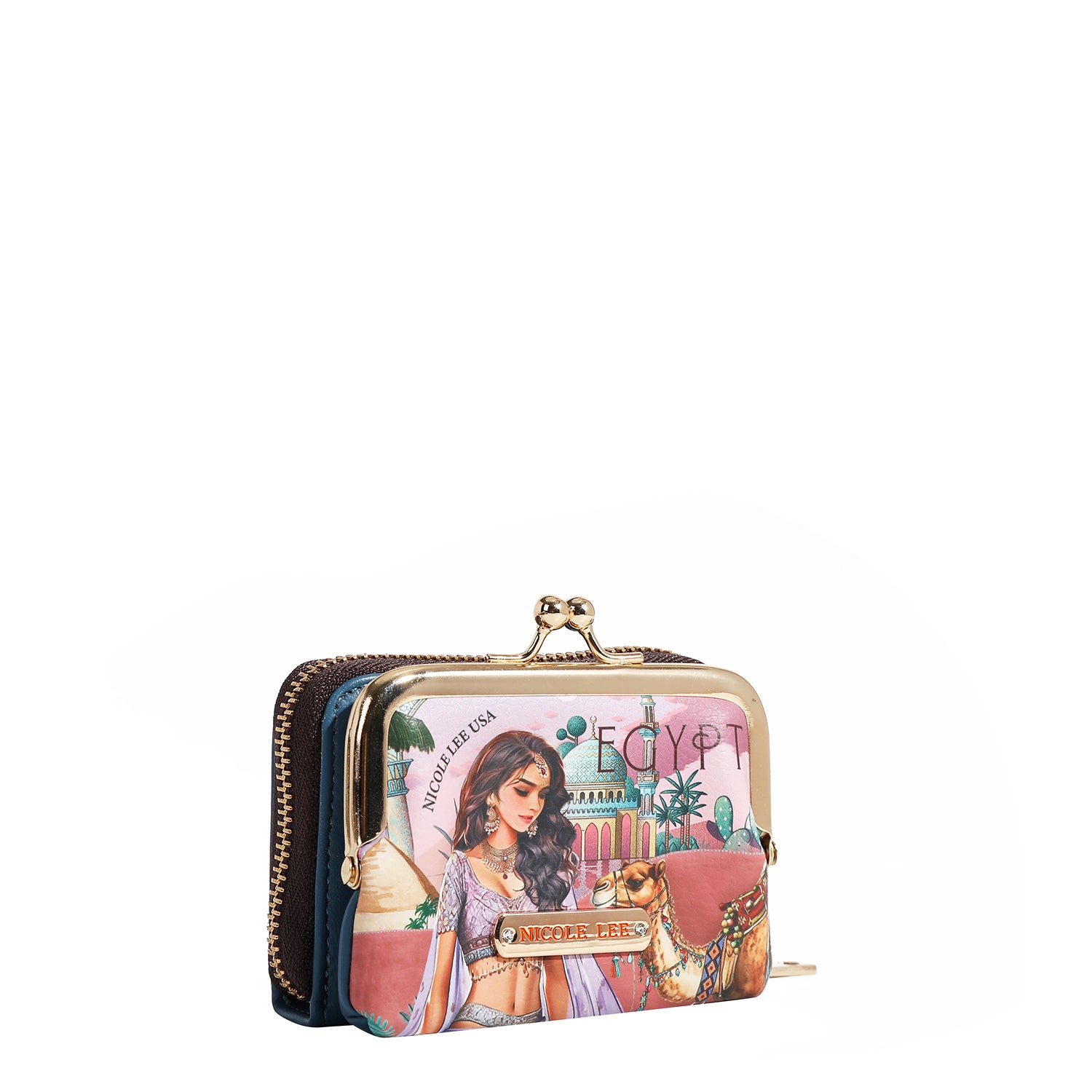 PORTEFEUILLE MINI JULIA (<tc>QUEEN CLEOPATRA</tc>)
