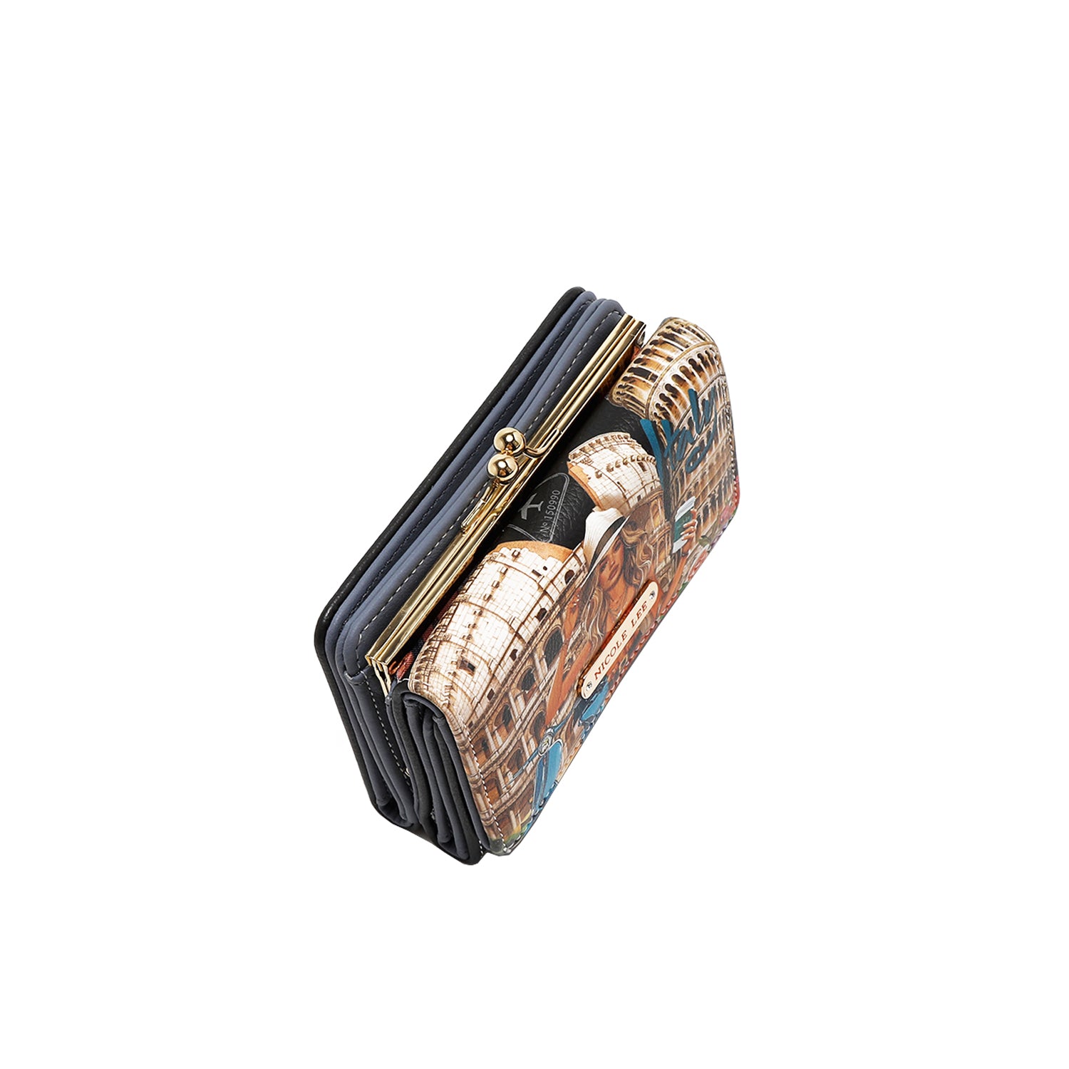 PORTAFOGLIO AGUSTINA TRIFOLD (<tc>MARTHA TRAVELS ITALY</tc>)