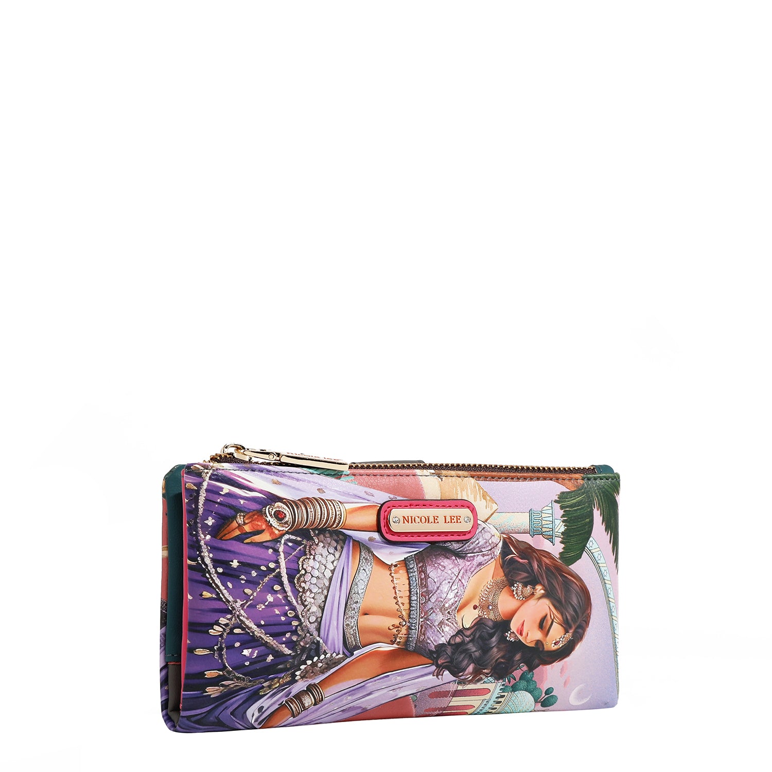 PORTEFEUILLE PLIABLE 2 PIÈCES (<tc>QUEEN CLEOPATRA</tc>)