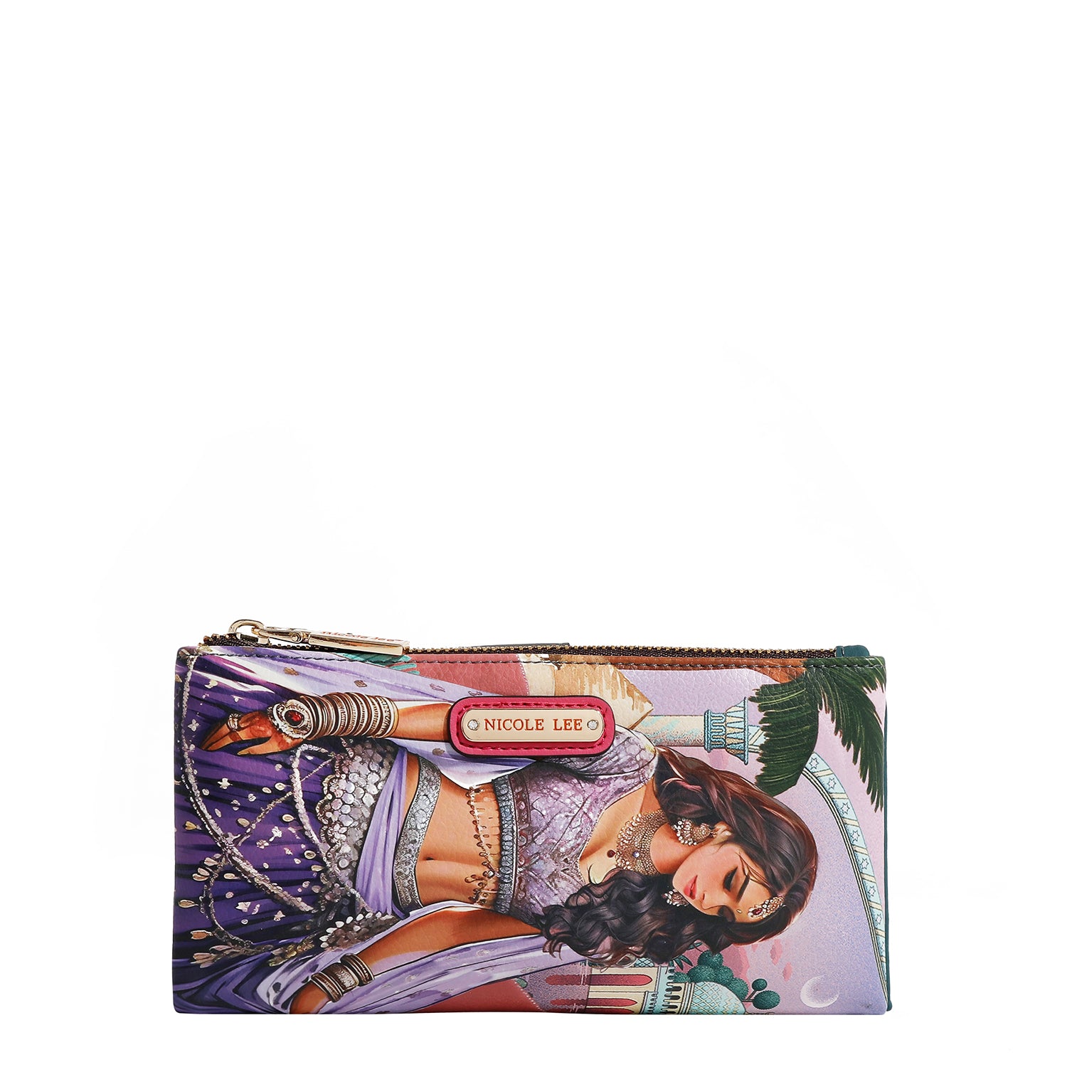 PORTEFEUILLE PLIABLE 2 PIÈCES (<tc>QUEEN CLEOPATRA</tc>)