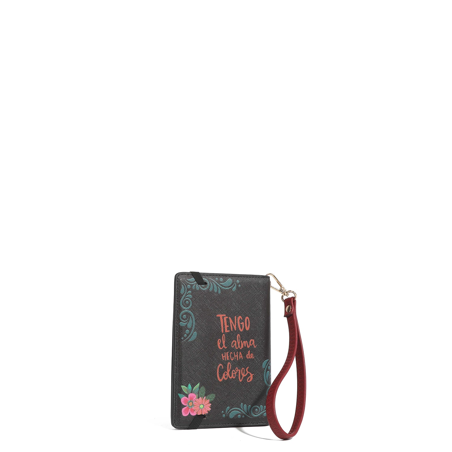 PASSPORT WALLET WITH BRACELET <tc>ALMA DE COLORES</tc>