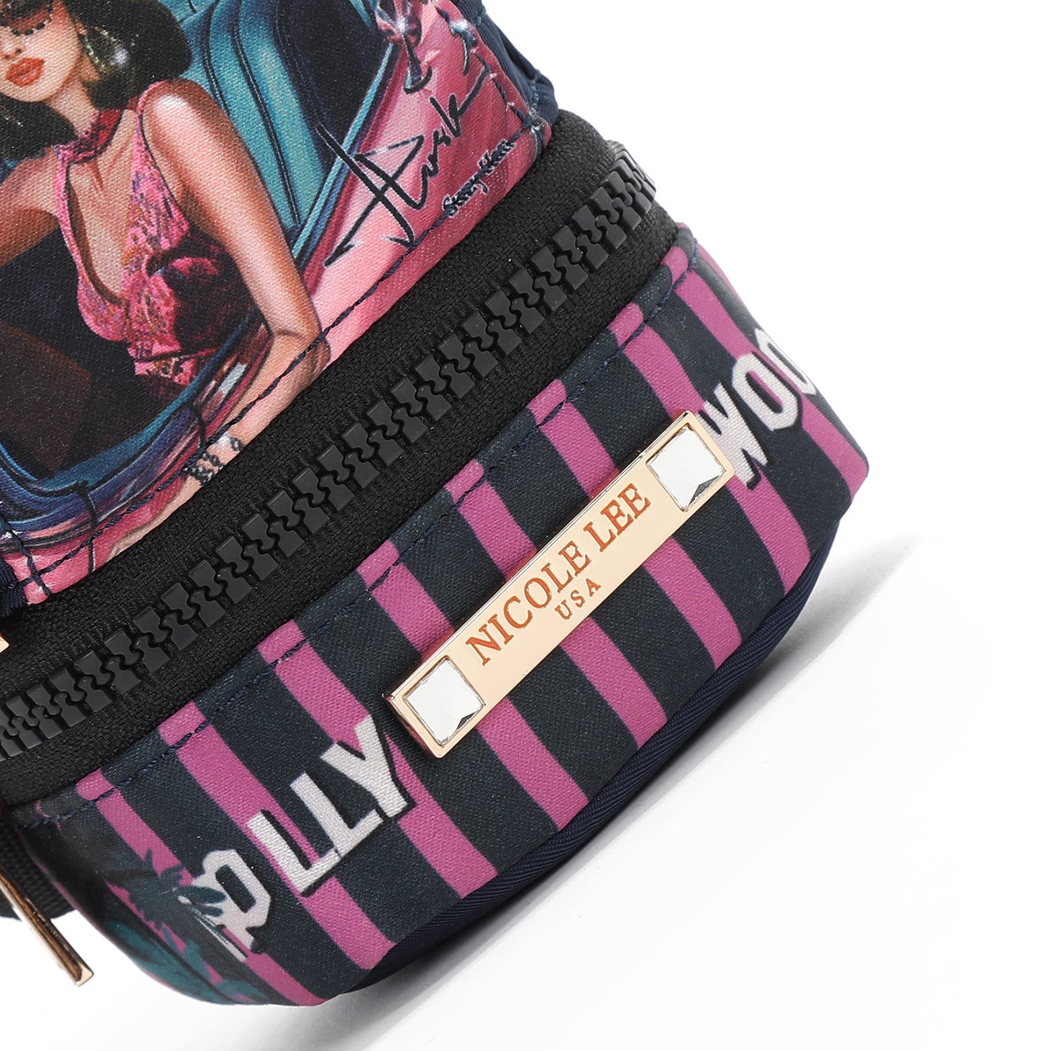 MONEDERO MOCHILA MINI (HOLLYWOOD DRIVE)