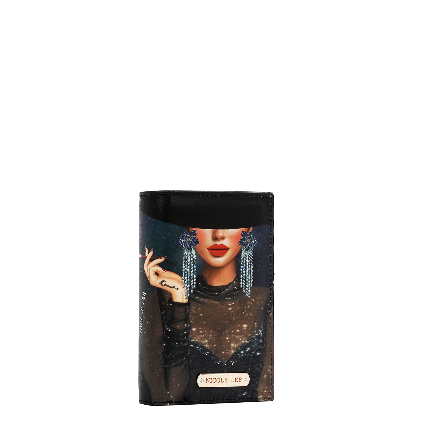 PORTAFOGLIO PIEGHEVOLE CON ZIP CENTRALE (<tc>SAMANTHA LA BELLEZA</tc>)