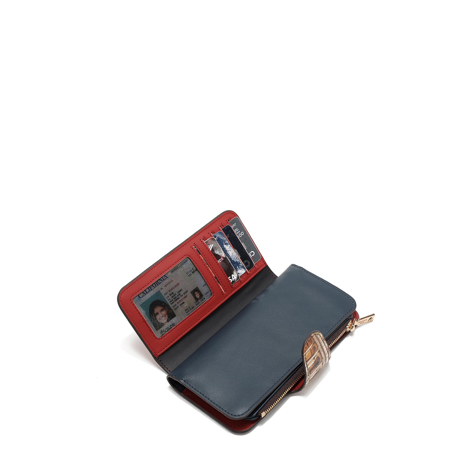 LAYERED FOLDABLE WALLET (<tc>QUEEN CLEOPATRA</tc>)