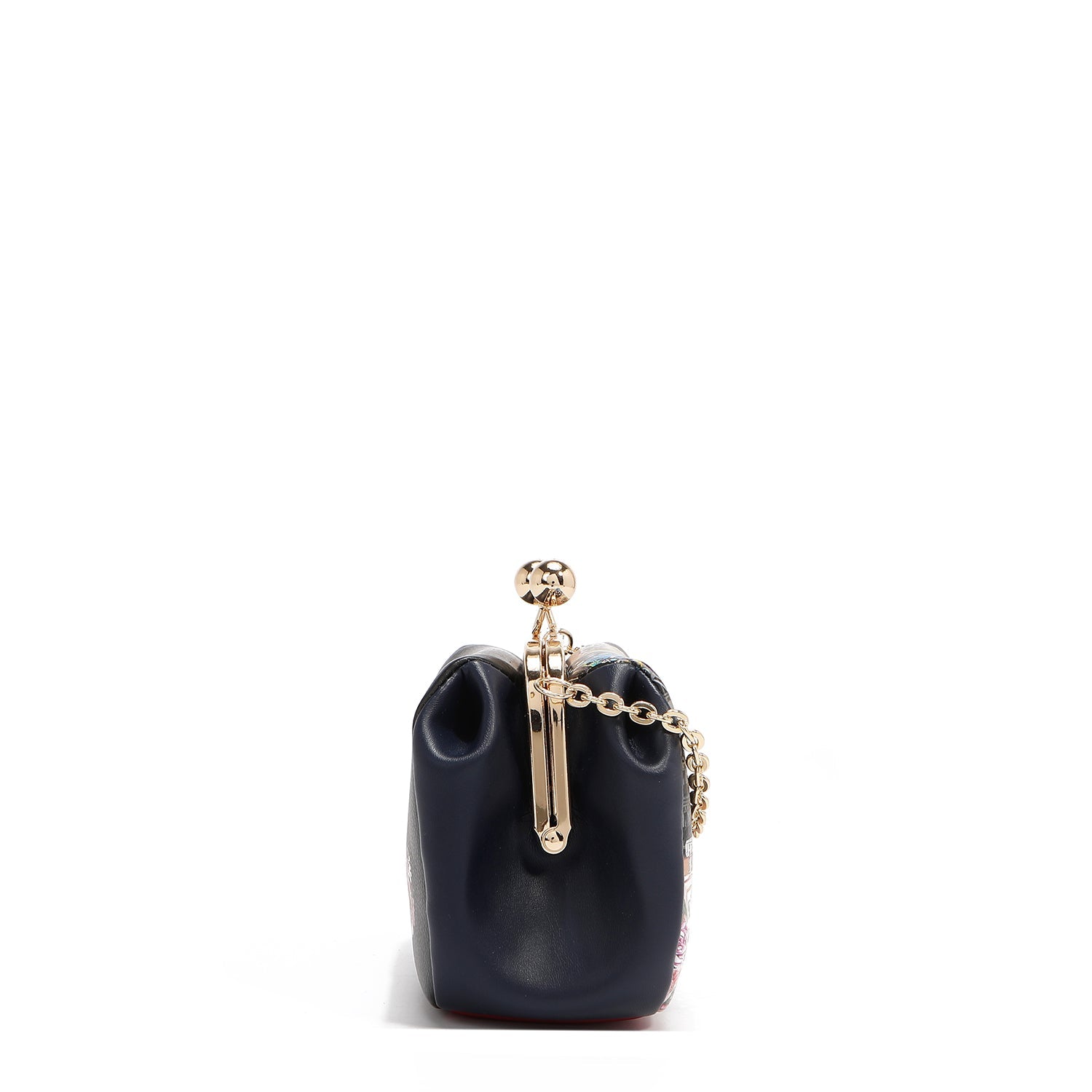MINI BOLSO CRUZADO CON CIERRE KISS LOCK (SABINA IMAGINES)