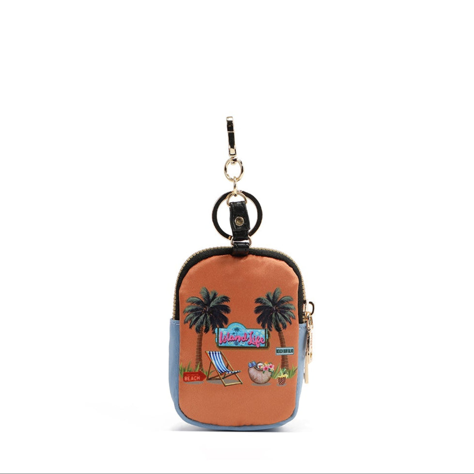 MINI MANDY BACKPACK KEYCHAIN (<tc>SUN & SAND</tc>)