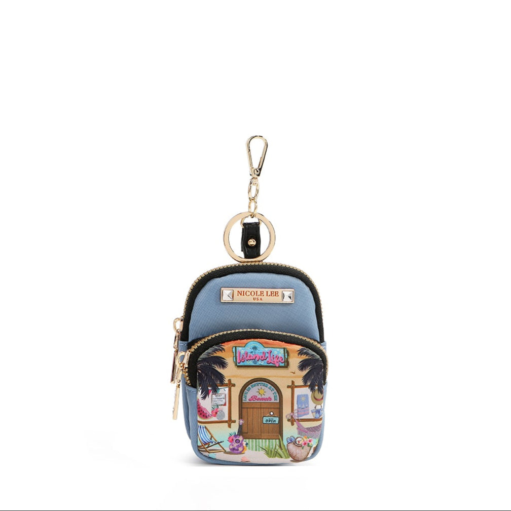 MINI MANDY BACKPACK KEYCHAIN (<tc>SUN & SAND</tc>)