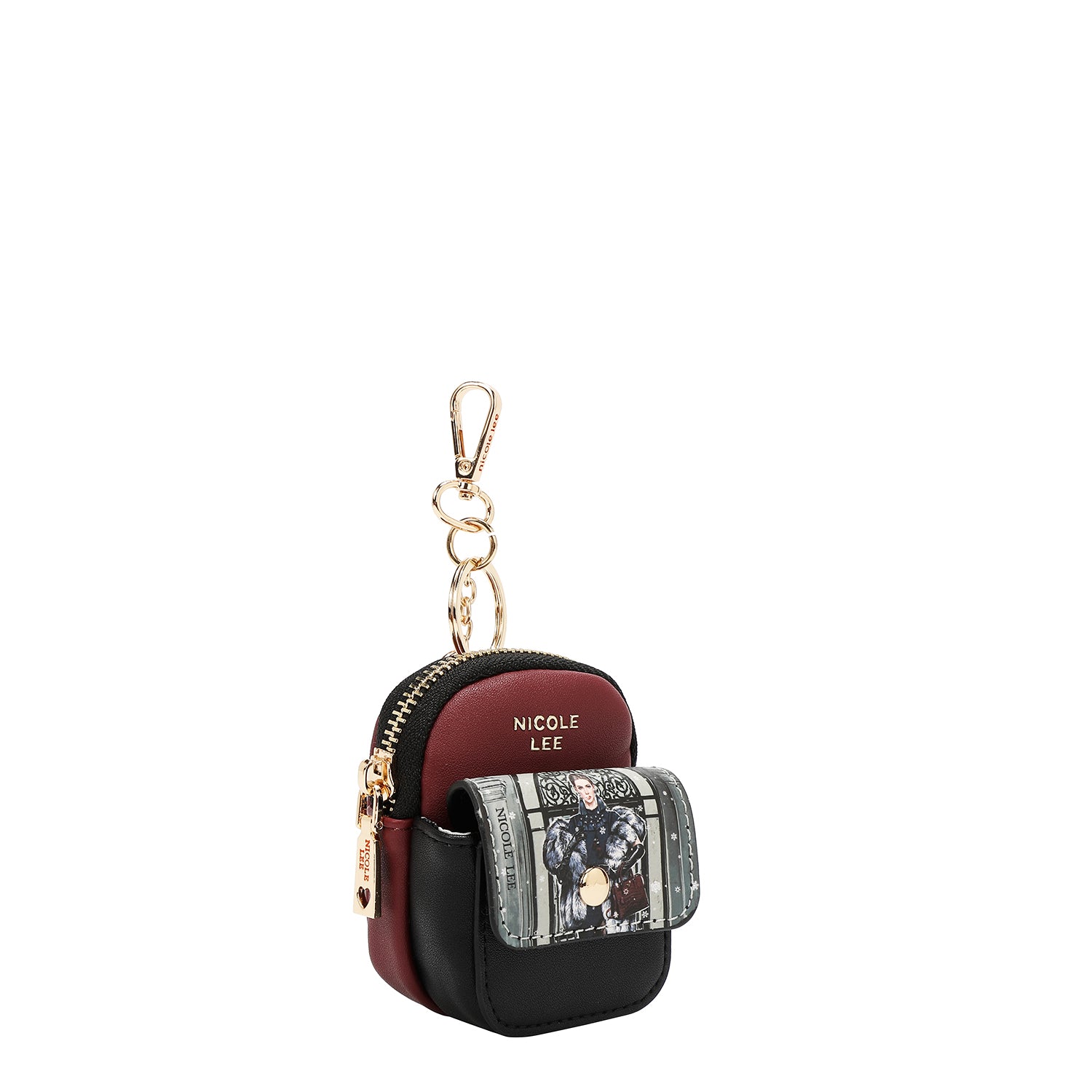 KEYCHAIN WITH MINI CASE (<tc>MODA SNOWFLAKE</tc>)
