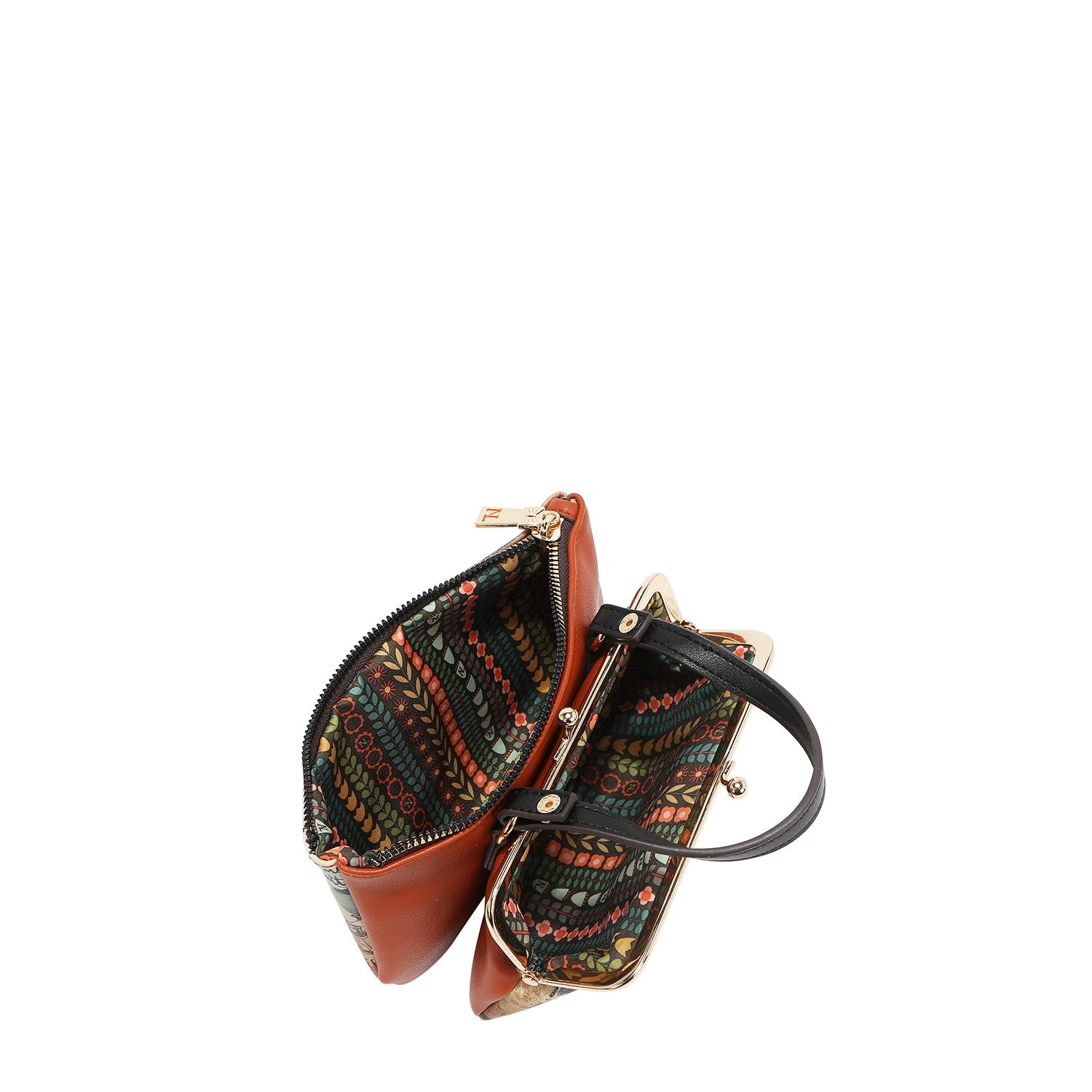 MEDIUM BAG WITH FRAME AND TOP HANDLE (<tc>EMOTION</tc>)