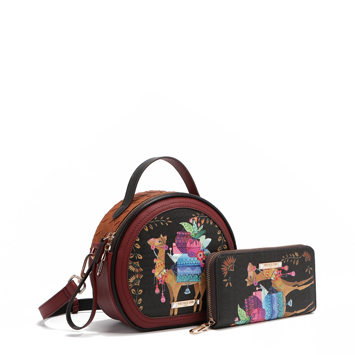 ENSEMBLE (SAC À DOS, SAC BANDOULIÈRE ET PORTEFEUILLE) (TRÉSOR DU SAHARA)