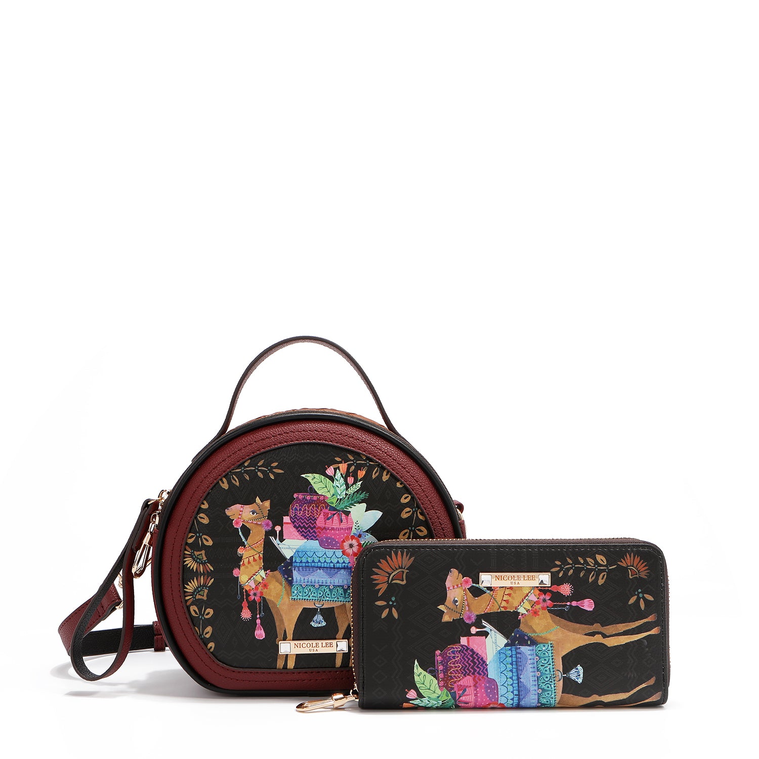 ENSEMBLE (SAC À DOS, SAC BANDOULIÈRE ET PORTEFEUILLE) (TRÉSOR DU SAHARA)
