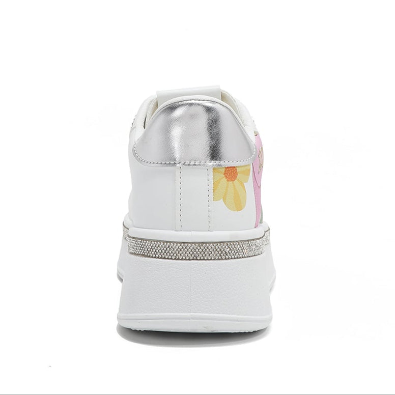 ZAPATILLAS DE MODA CON PEDRERÍA (VIOLET BLOSSOM)