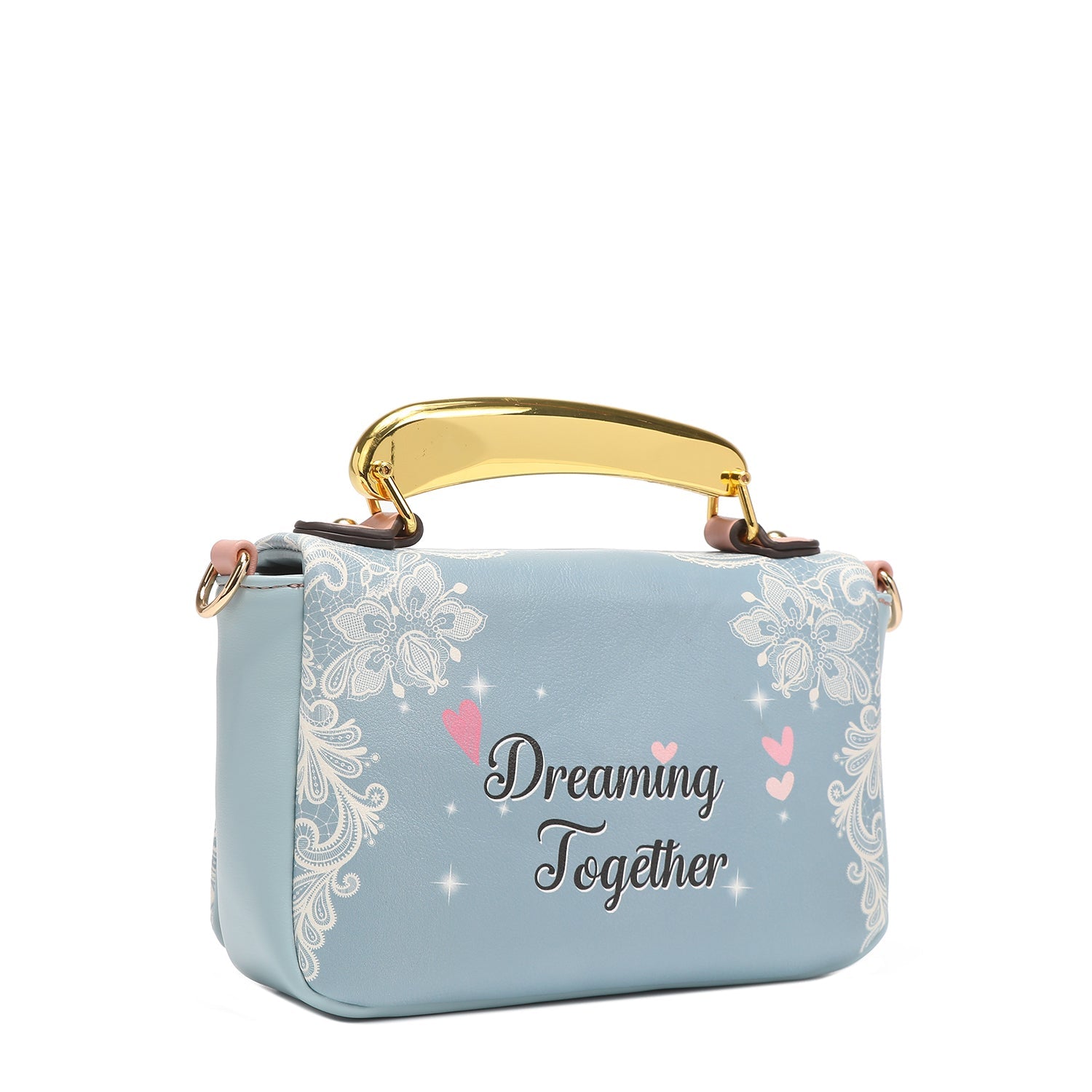 BOLSO DE MANO PEQUEÑO (DREAMING TOGETHER)
